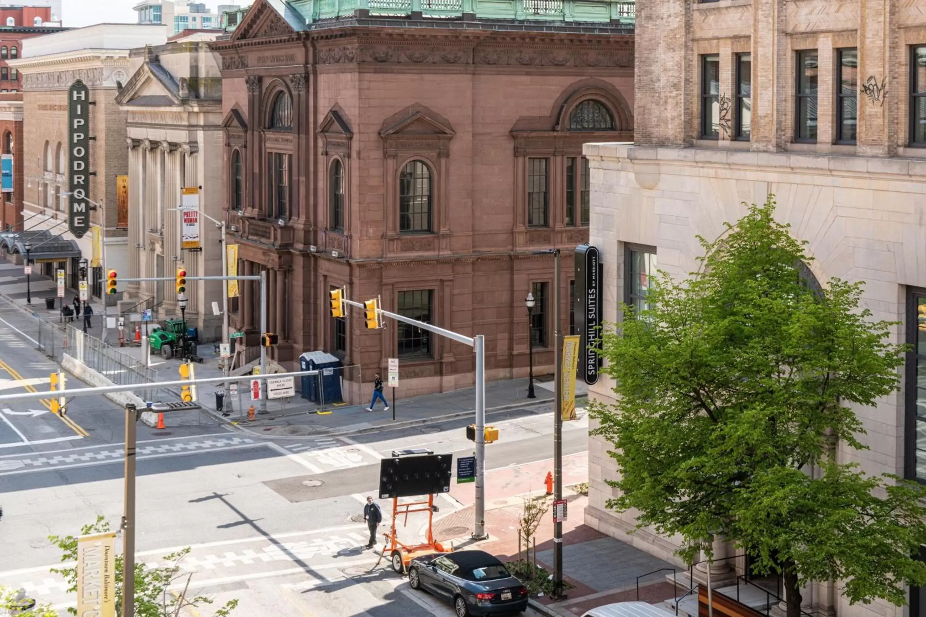 Property building in SpringHill Suites by Marriott Baltimore Downtown Convention Center Area