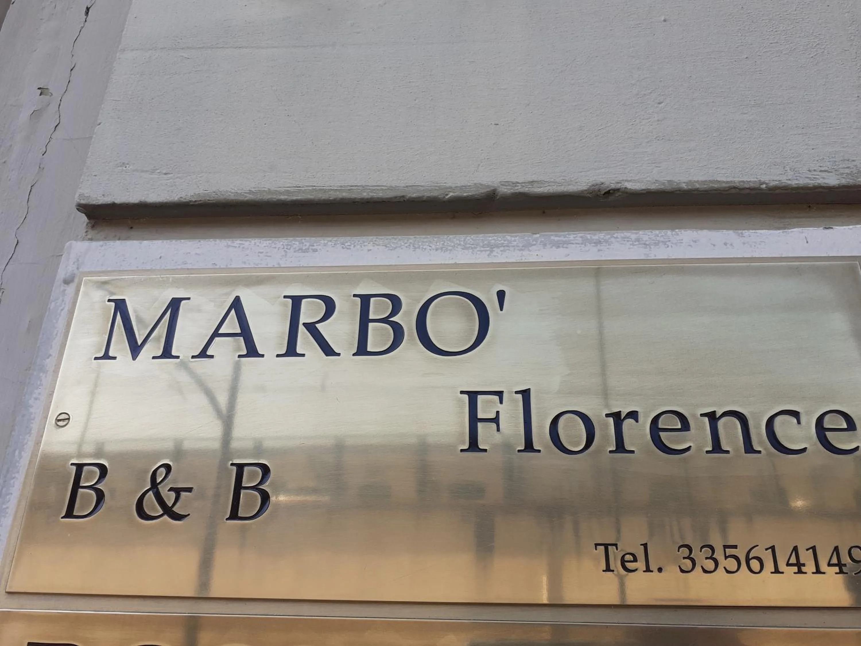 Property logo or sign in B&B Marbò Florence