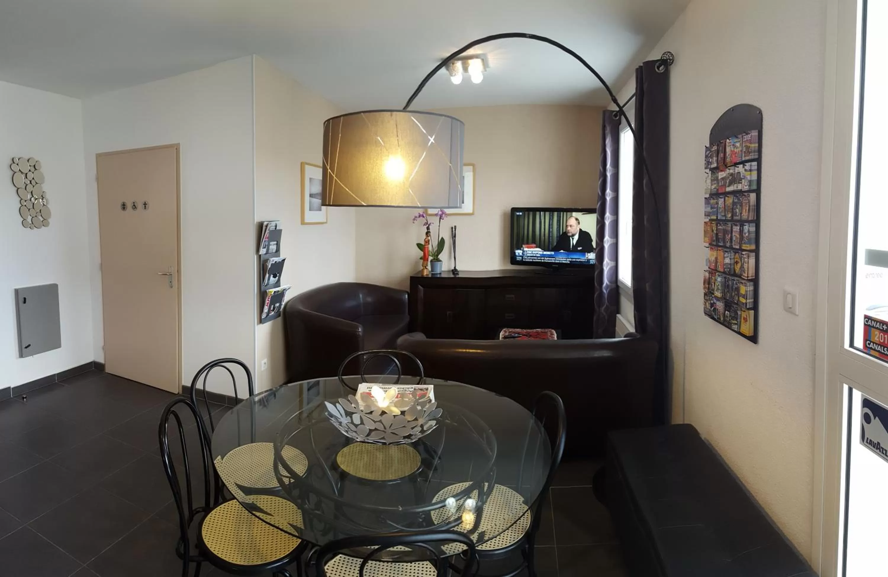 Dining Area in Hôtel restaurant et pension soirée étape Bel Air
