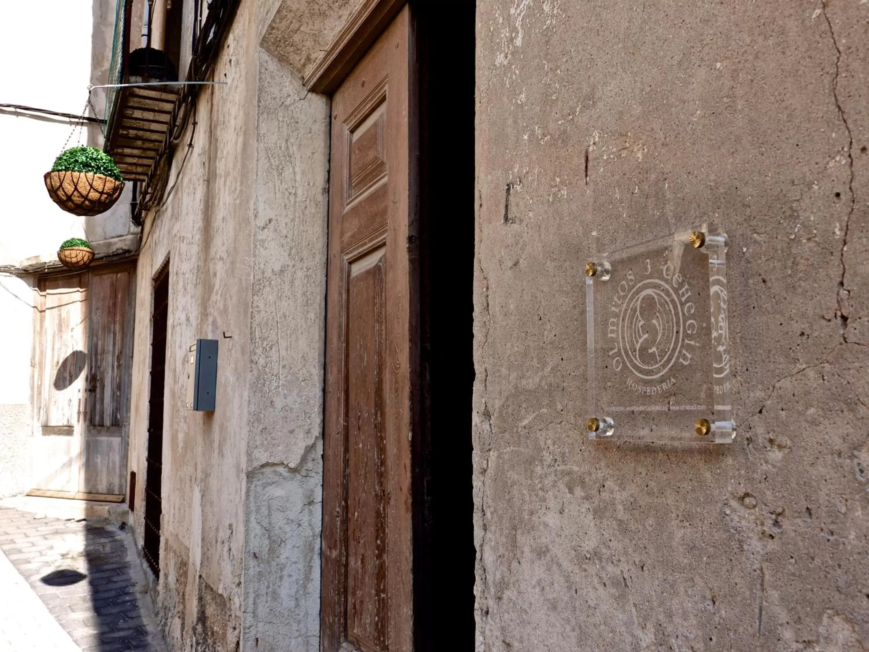 Facade/entrance in Olmitos 3 Hotel boutique, Casa-Palacio