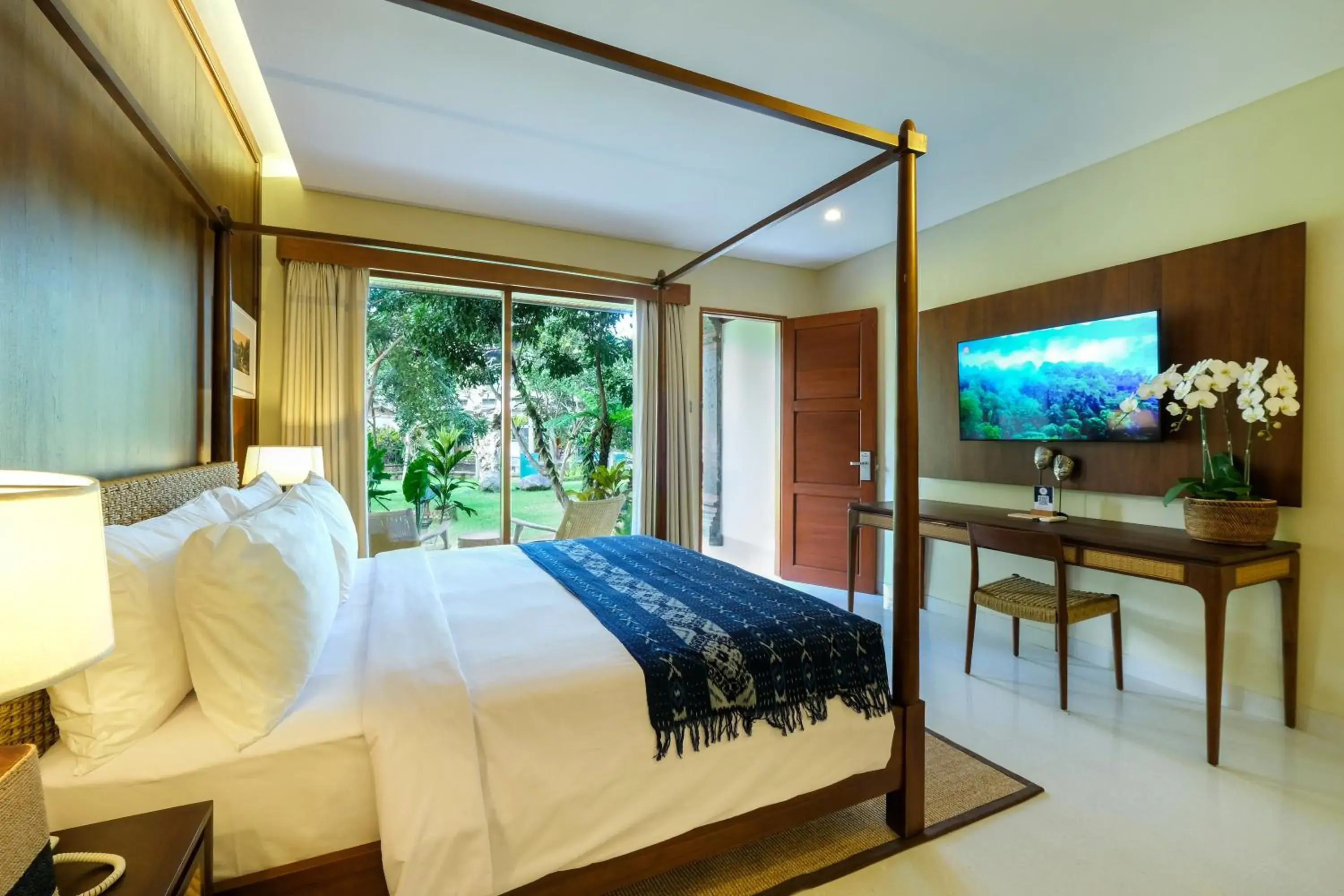 Bedroom, Bed in Bhuwana Ubud Hotel and Farming
