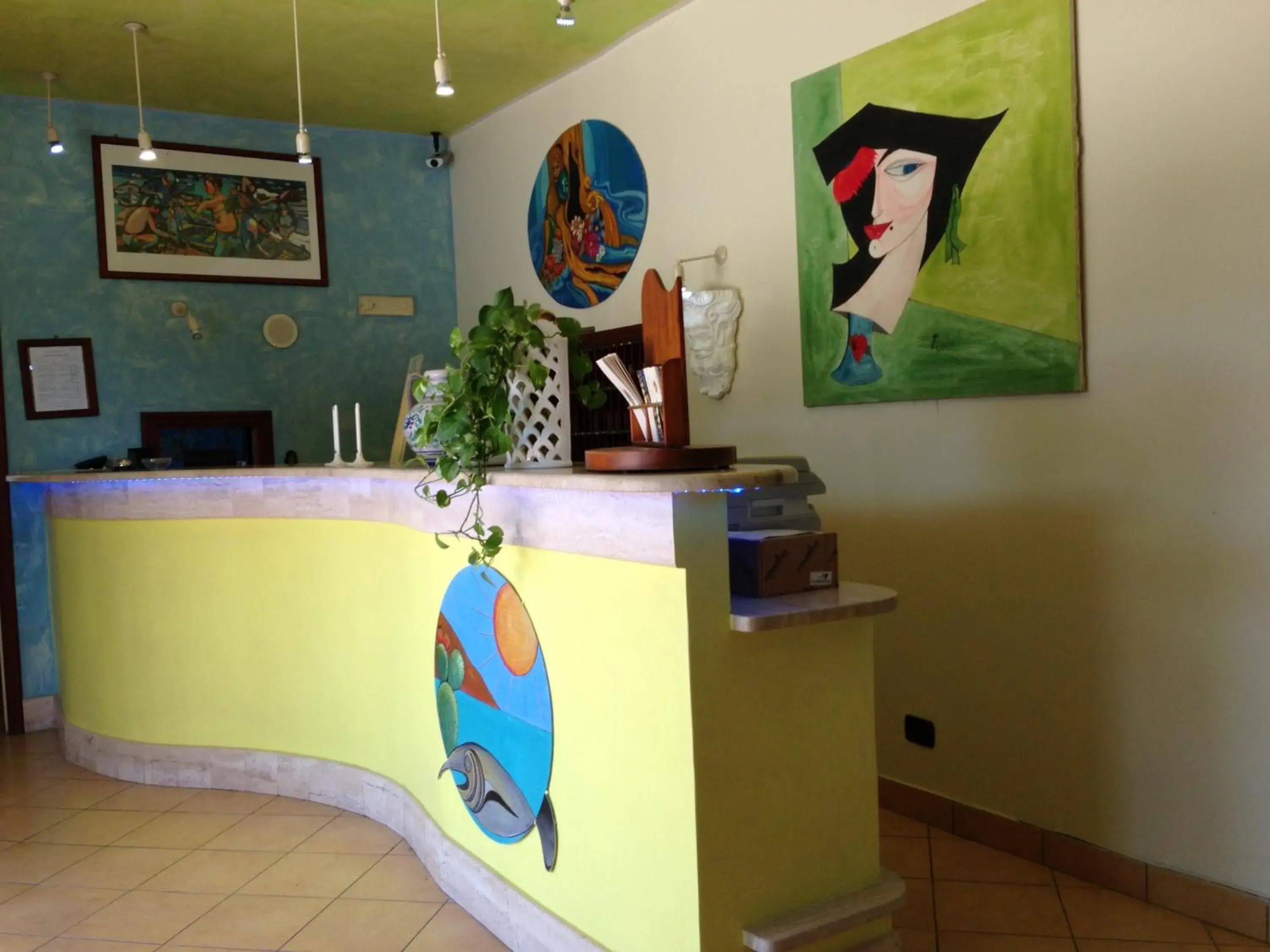 Lobby or reception, Lobby/Reception in La Playa Blanca Hotel & Ristorante
