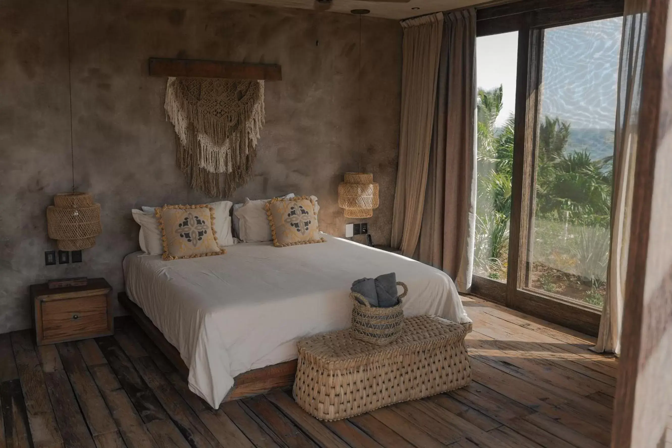 Bed in Nomade Tulum