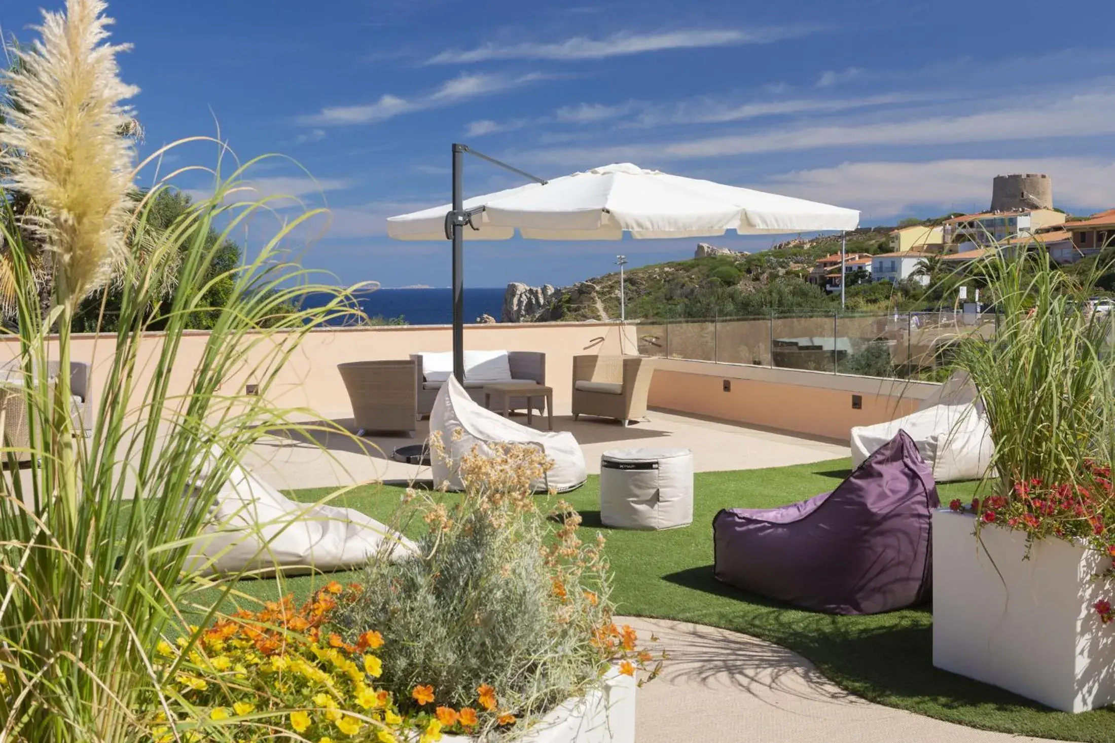 Patio in Hotel Corallaro