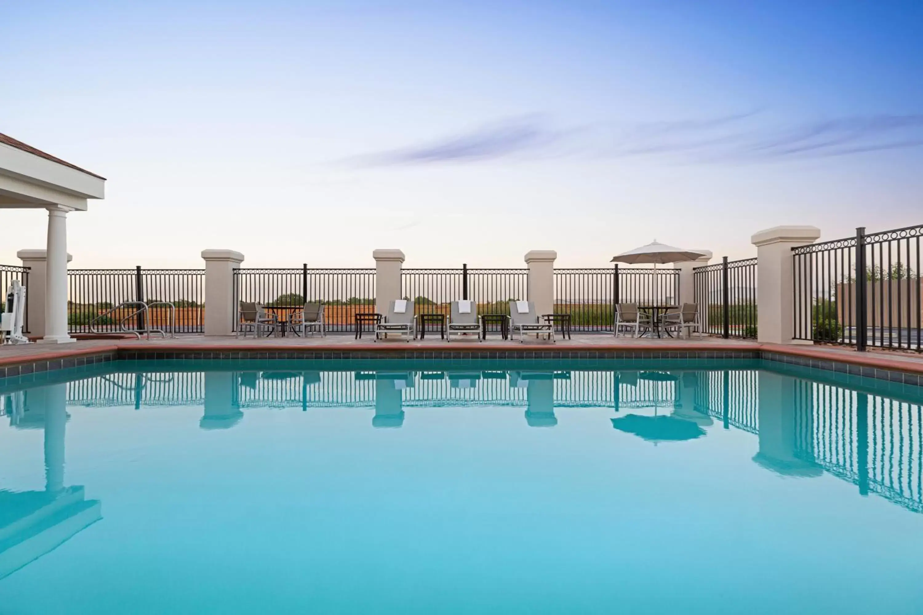 Swimming Pool in Holiday Inn Express Hotel & Suites Shawnee I-40, an IHG Hotel