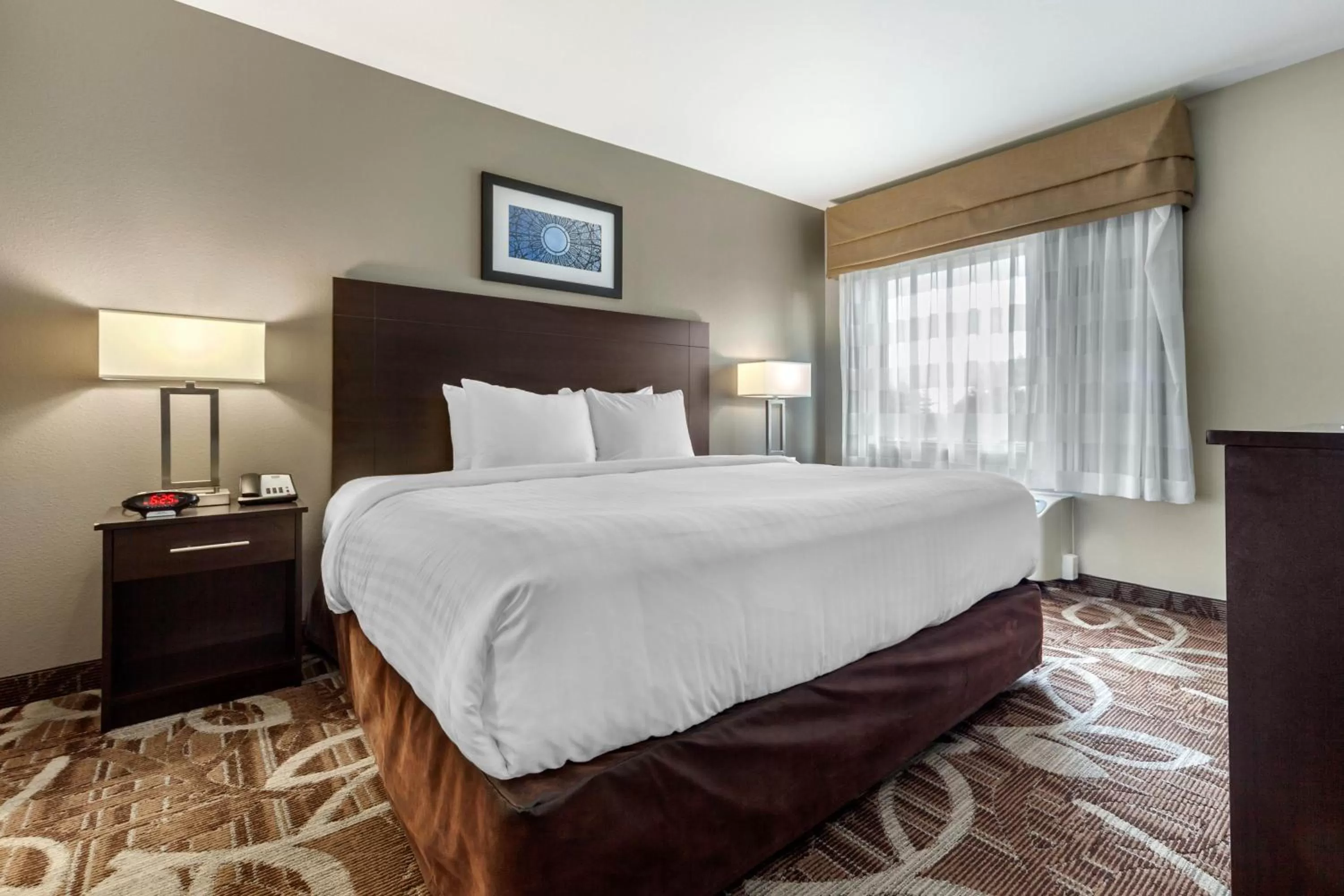 Bedroom, Bed in MainStay Suites Lincoln University Area