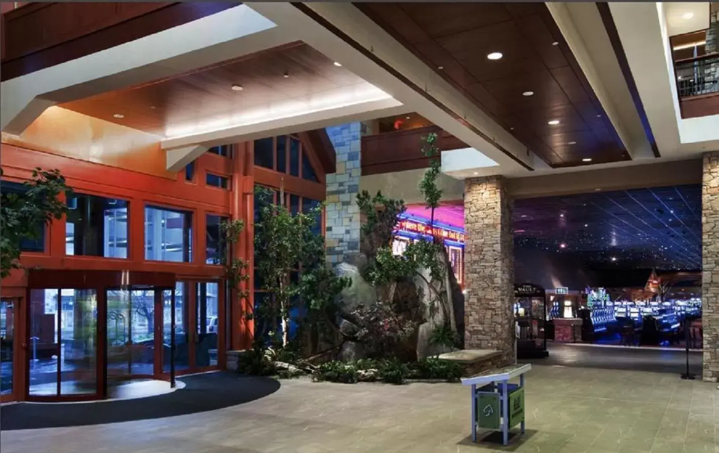 Property building in River Rock Casino Hotel Property building in River Rock Casino Hotel