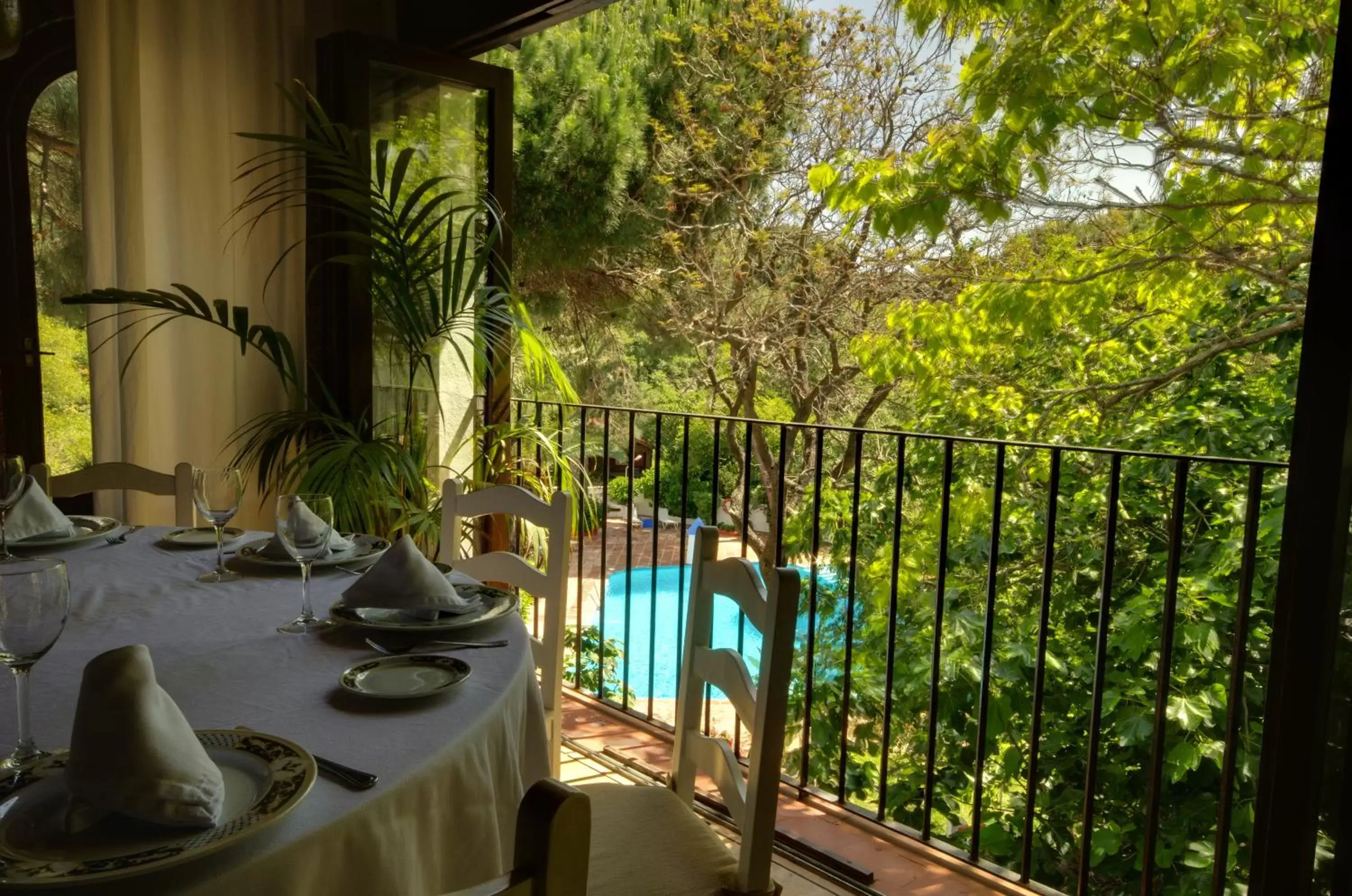 Balcony/Terrace, Restaurant/Places to Eat in Mesón de Sancho