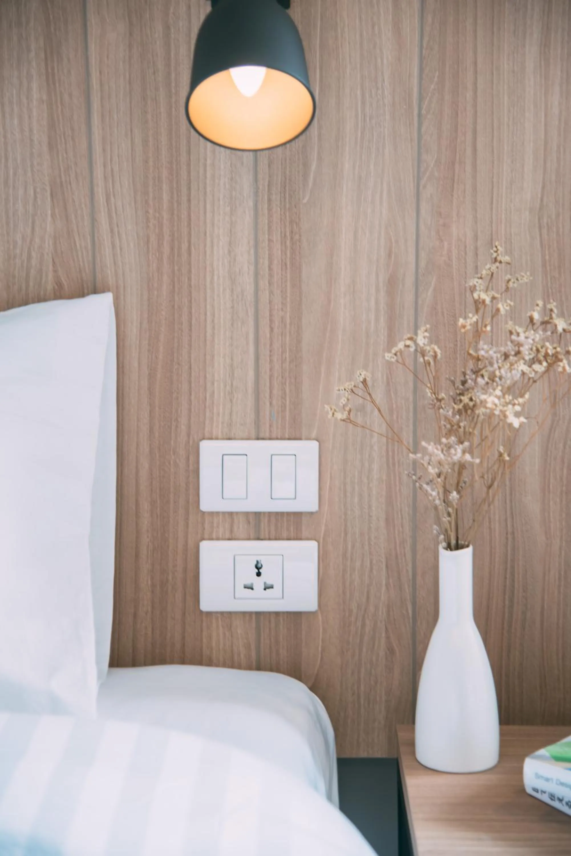 Decorative detail, Bed in Mii Hotel Srinakarin