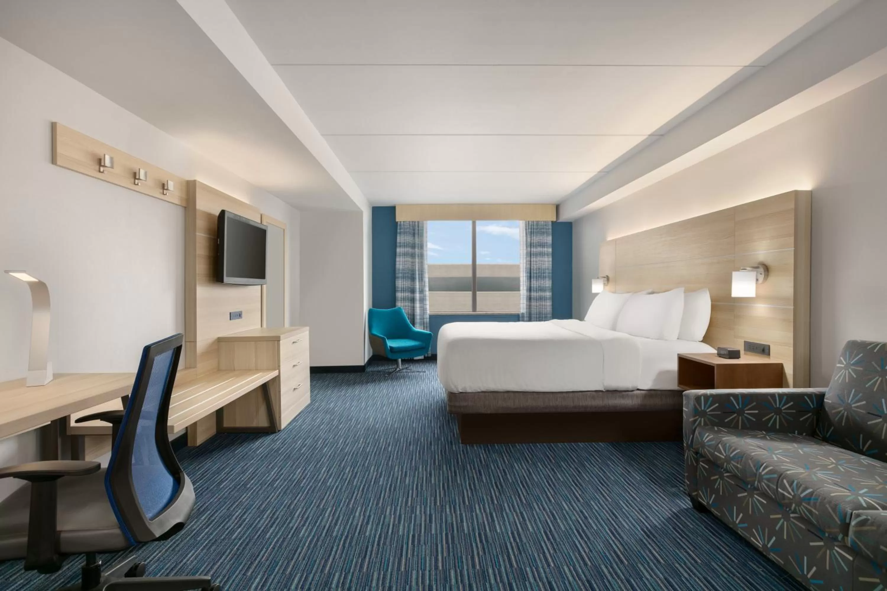 Photo of the whole room, Bed in Holiday Inn Express Hotel & Suites Norfolk Airport by IHG