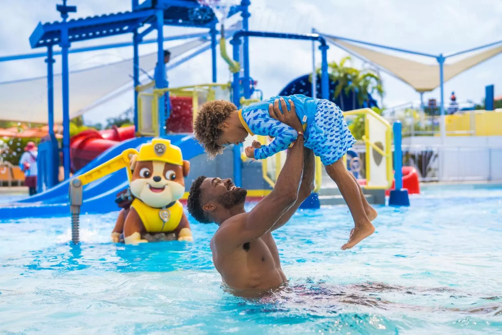 Children play ground, Swimming Pool in Nickelodeon Hotels & Resorts Riviera Maya All Inclusive