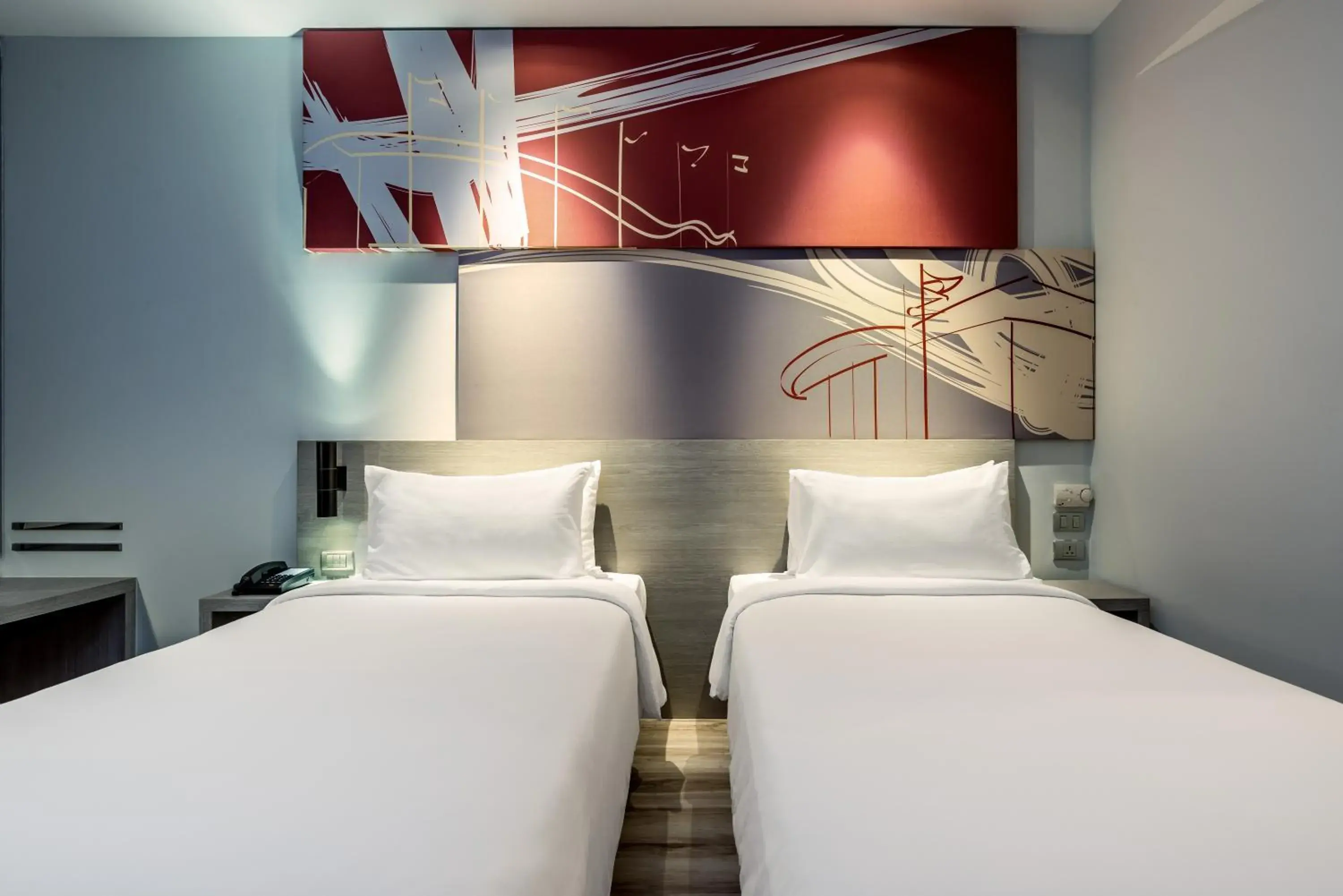 Bedroom, Bed in ibis Bangkok IMPACT Bedroom, Bed in ibis Bangkok IMPACT