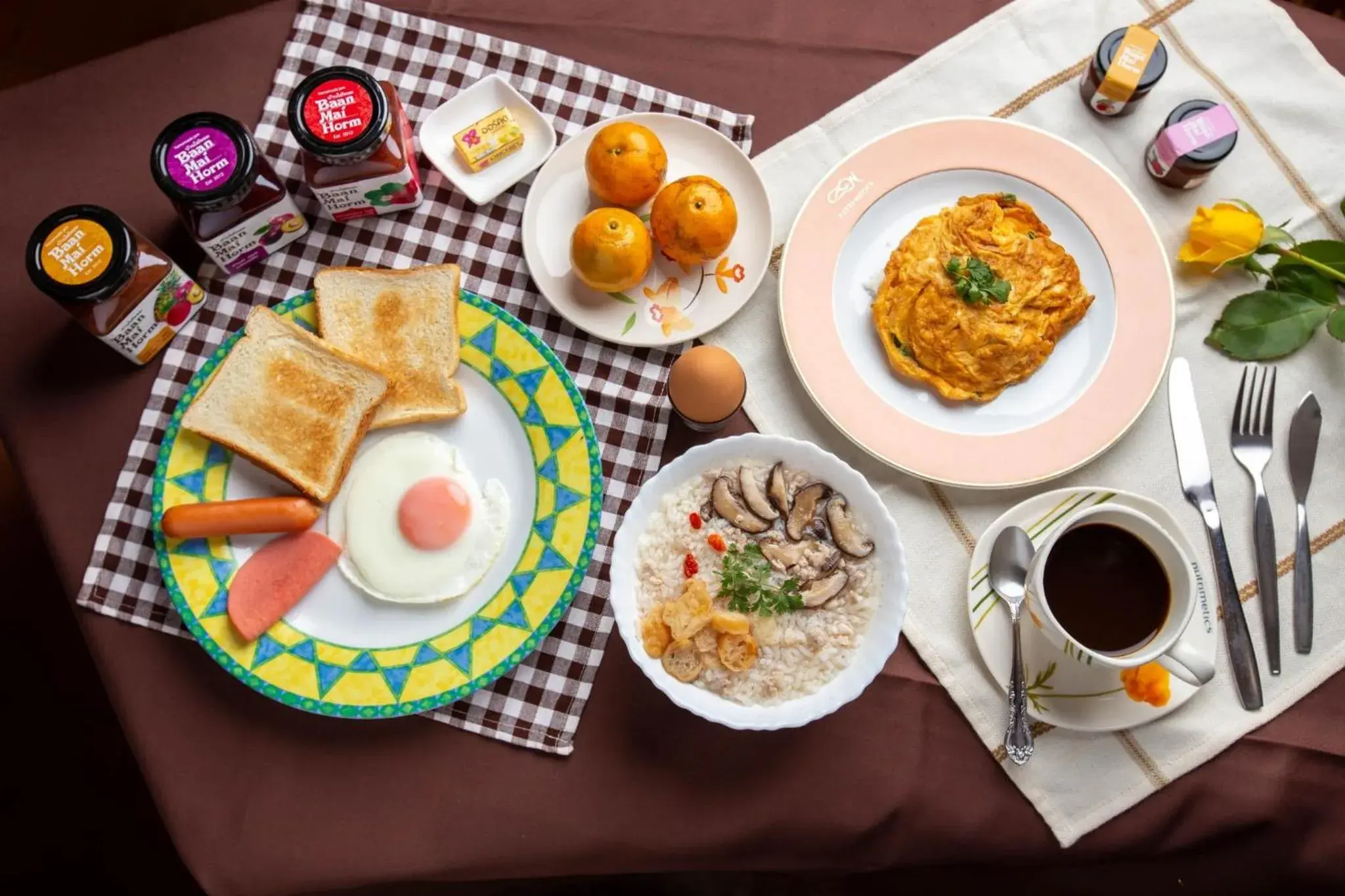 Breakfast in Baan Maihorm Guesthouse