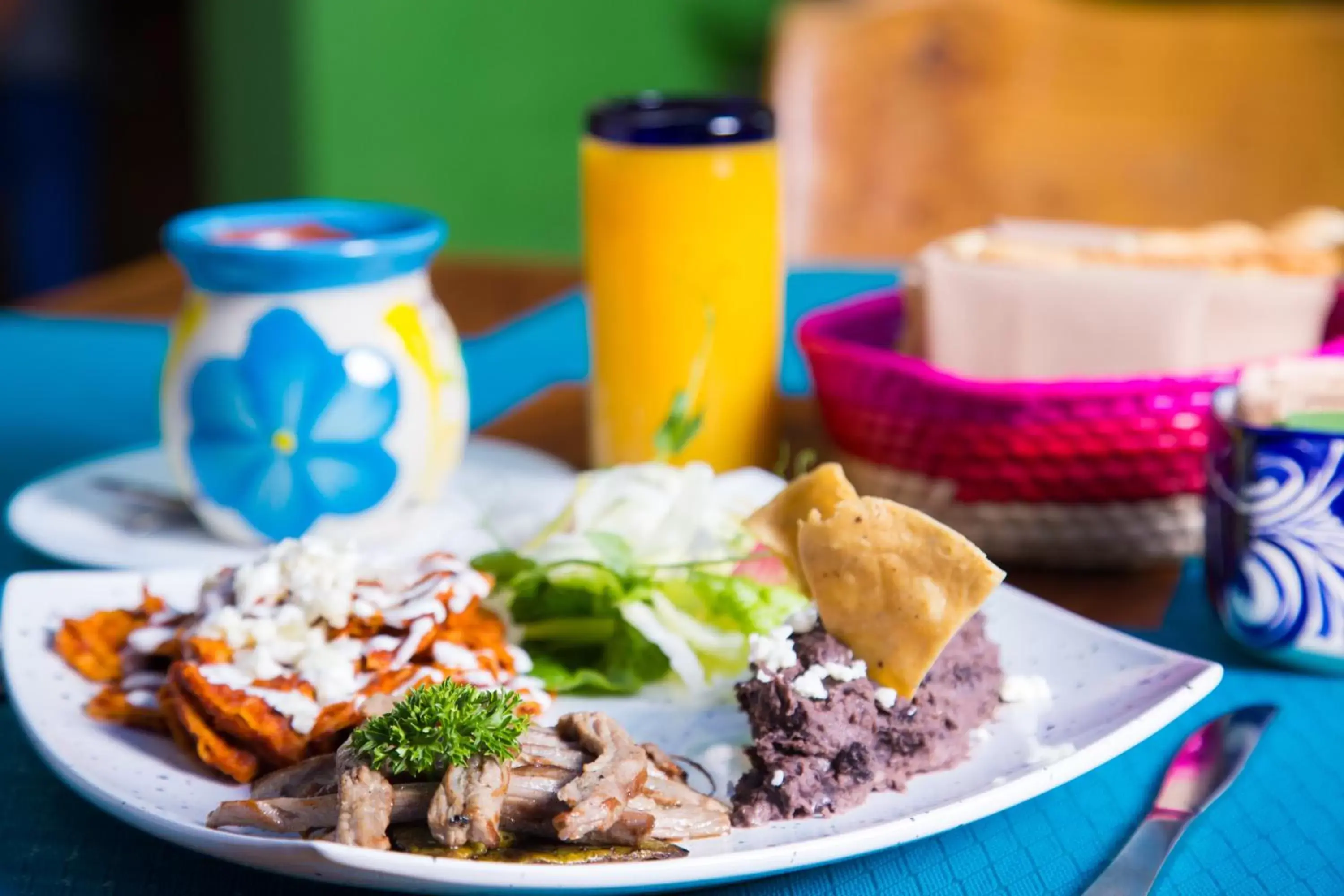 Food close-up in El Pueblito de Sayulita