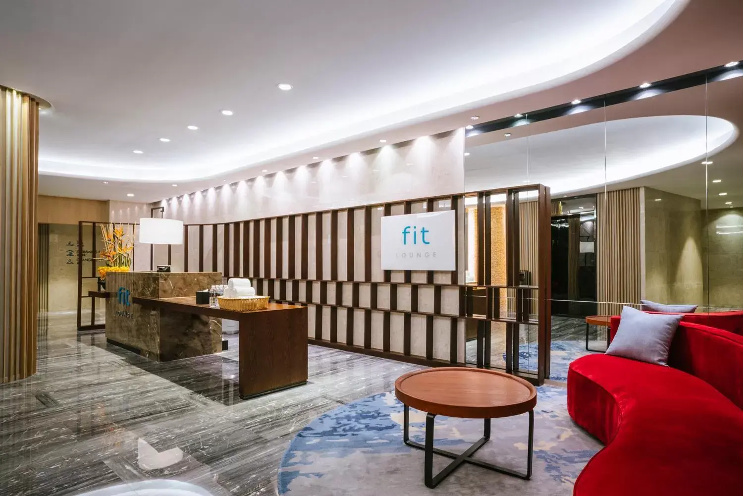 Fitness centre/facilities, Lobby/Reception in Pullman Shanghai Jingan