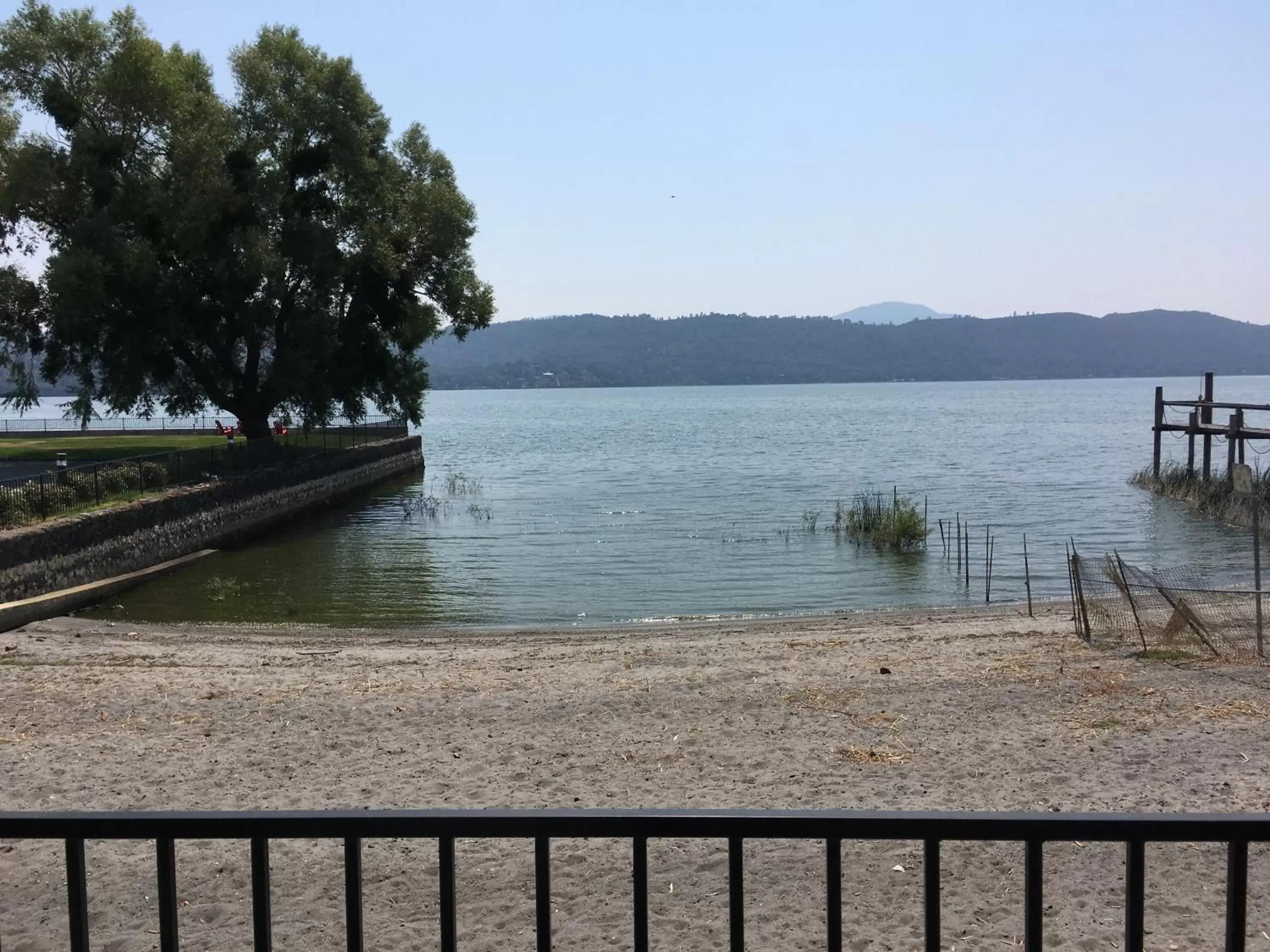 Lake view in Clear Lake Cottages & Marina