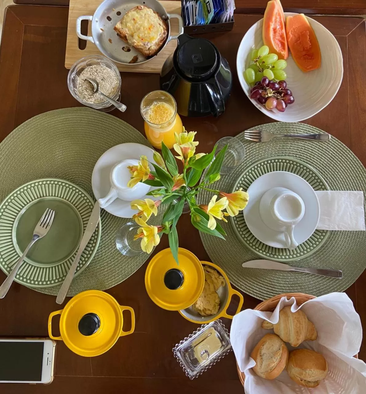 Restaurant/places to eat in Pousada das Lavandas