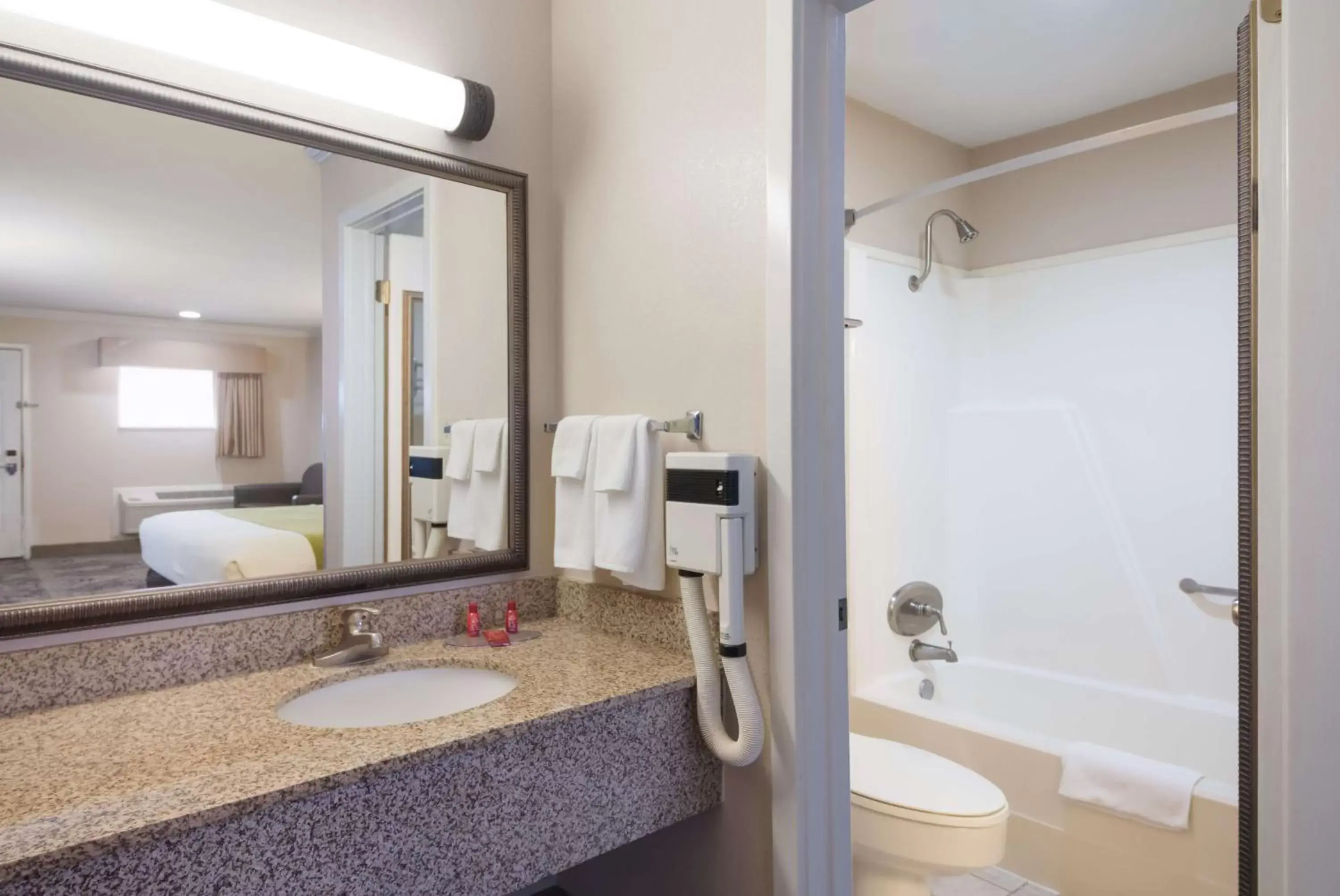Bathroom in SureStay Hotel by Best Western Rockdale