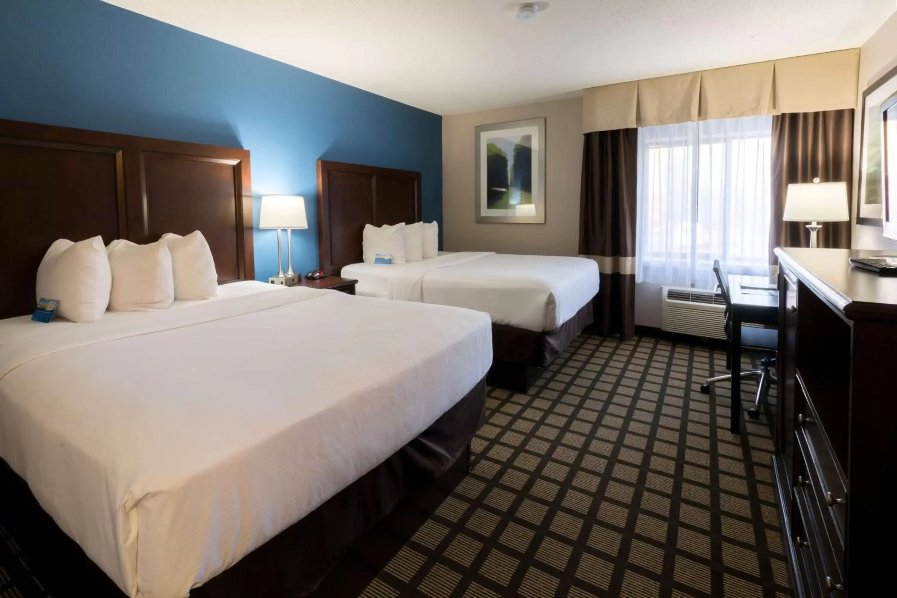 Photo of the whole room, Bed in Baymont by Wyndham Detroit Airport/Romulus