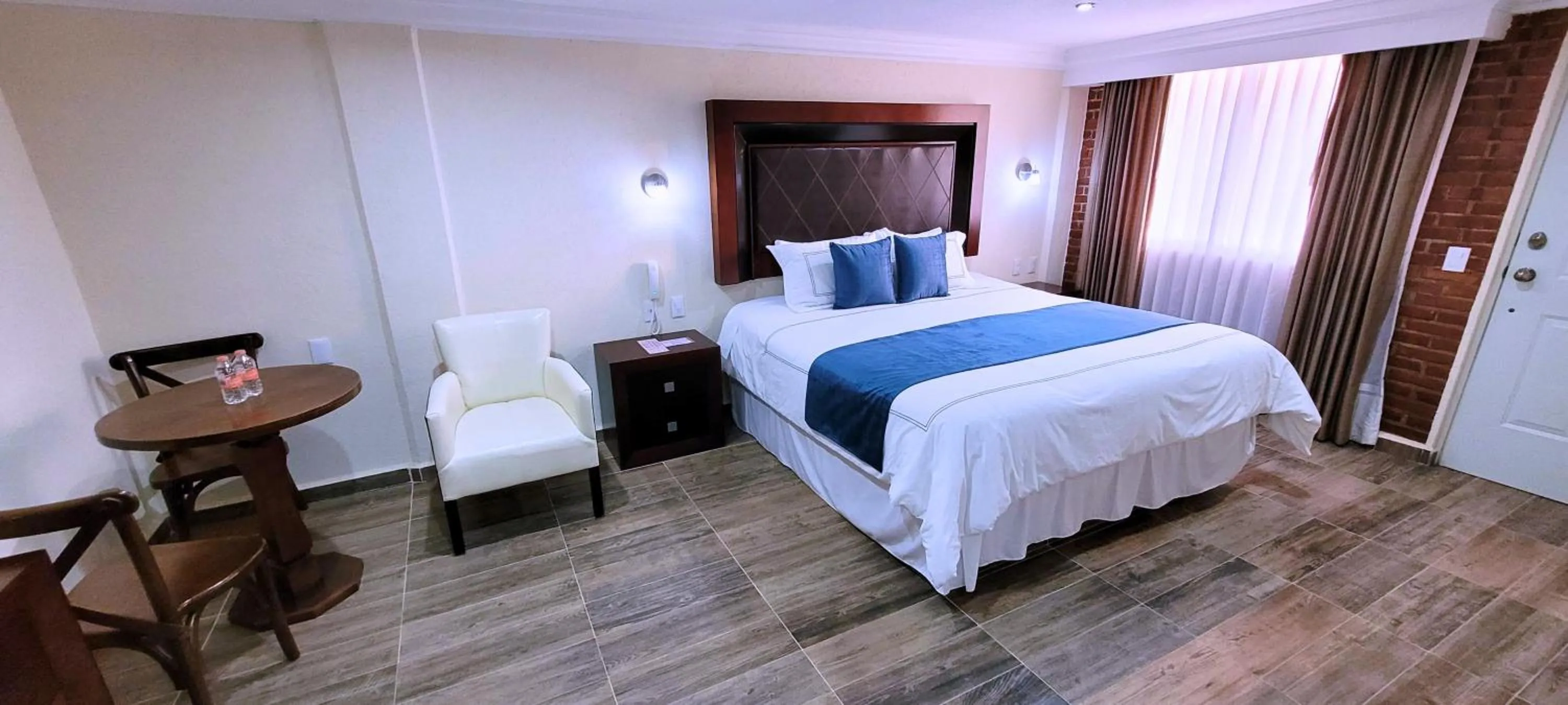 Bed in Hotel Tierras Blancas