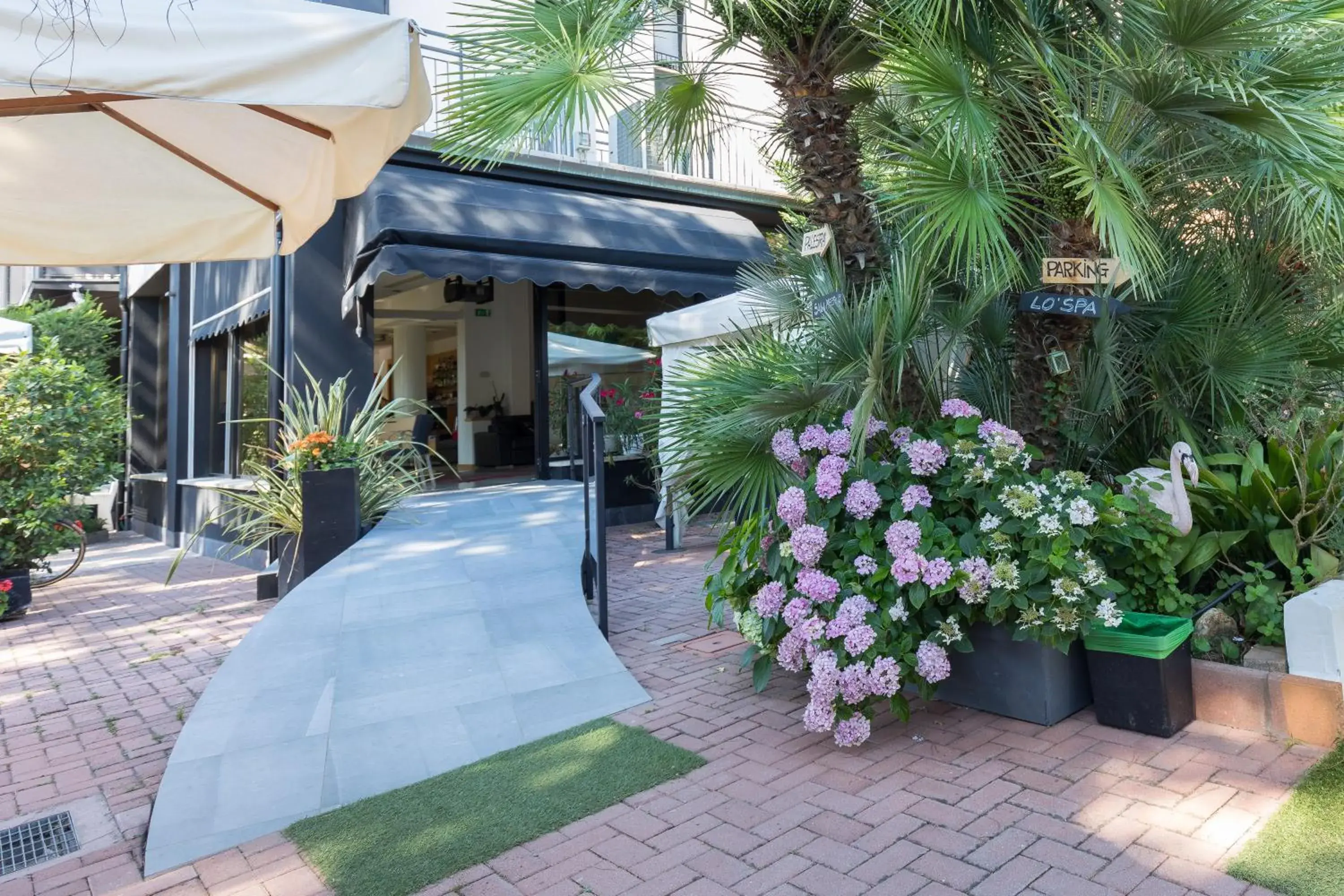 Garden in Hotel Logonovo