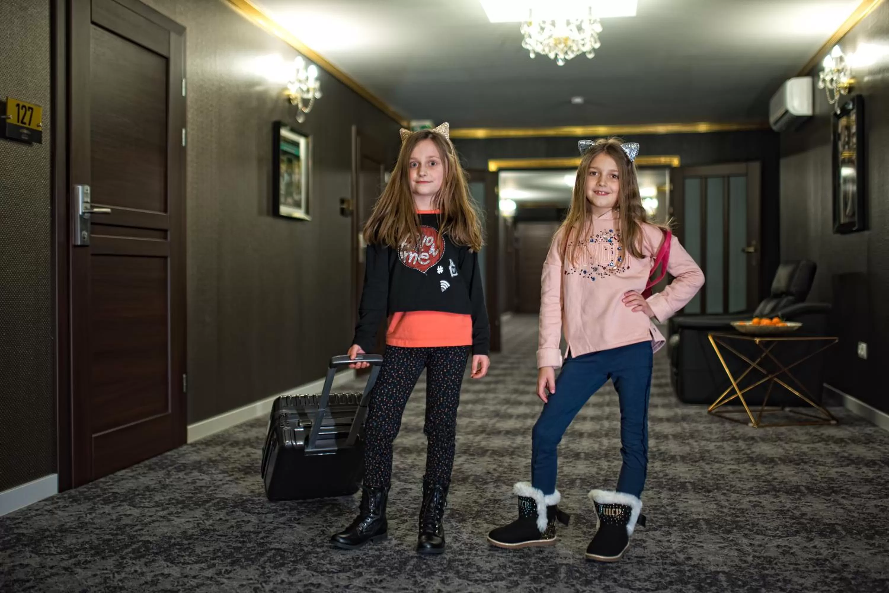 children in Hotel Campari