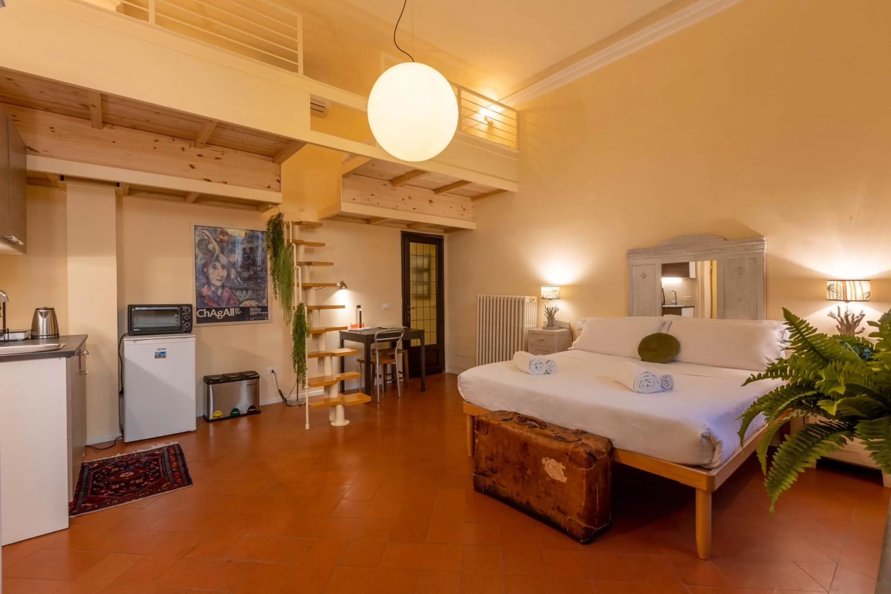 Bedroom, Bed in Secret Garden Firenze B&B