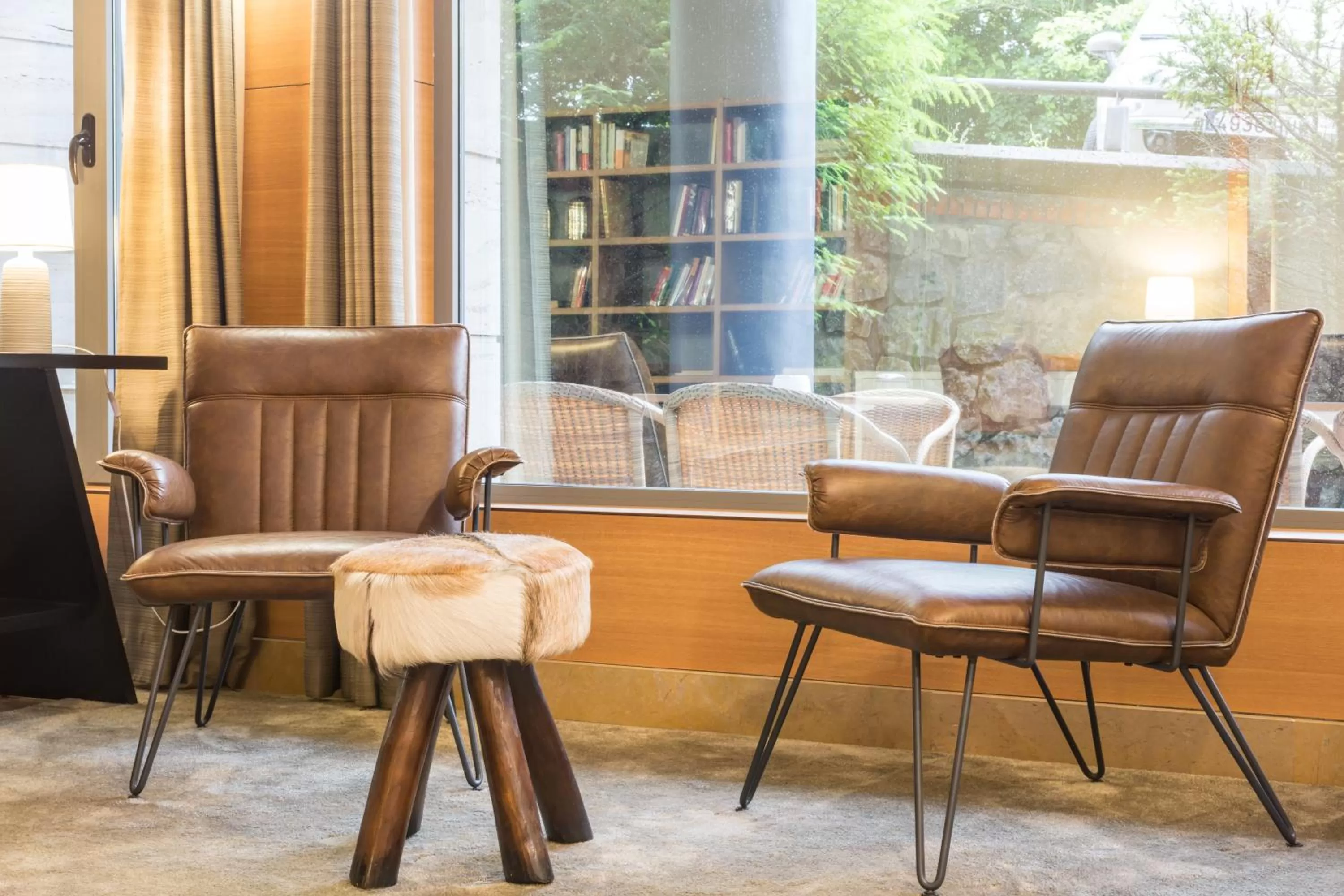 Library in Hotel Palacio de Aiete