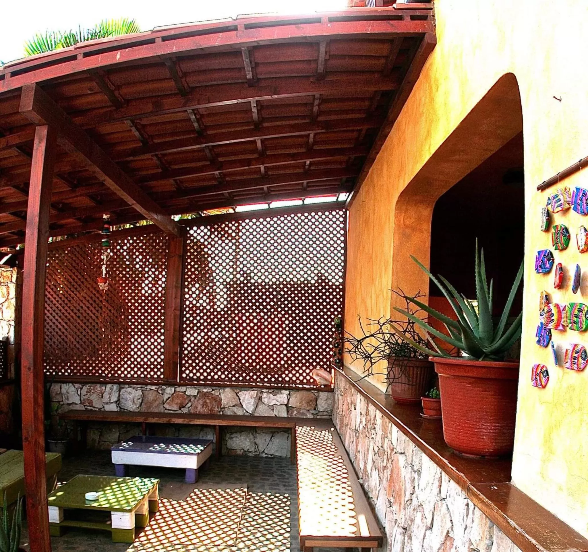 Balcony/Terrace in Sakaroule B&B