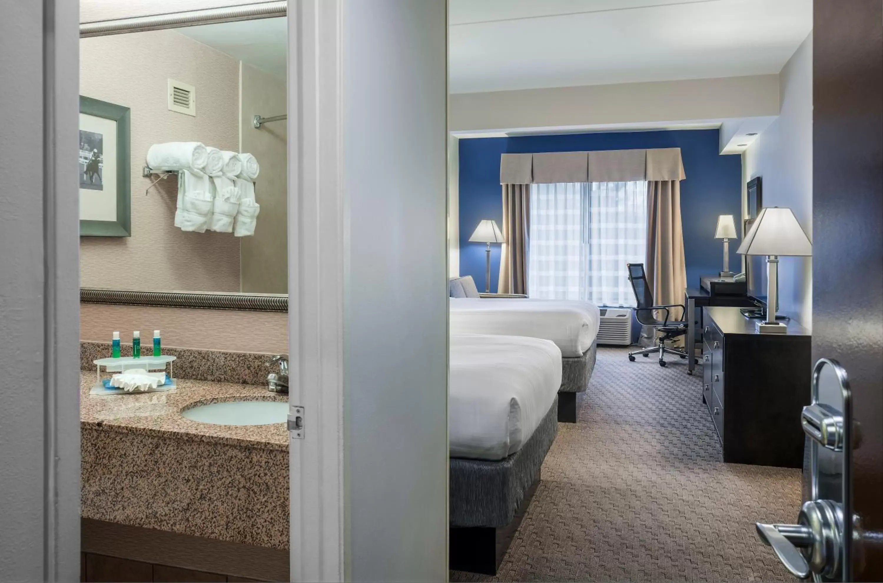 Photo of the whole room, Bathroom in Holiday Inn Express & Suites Laurel Lakes, an IHG Hotel