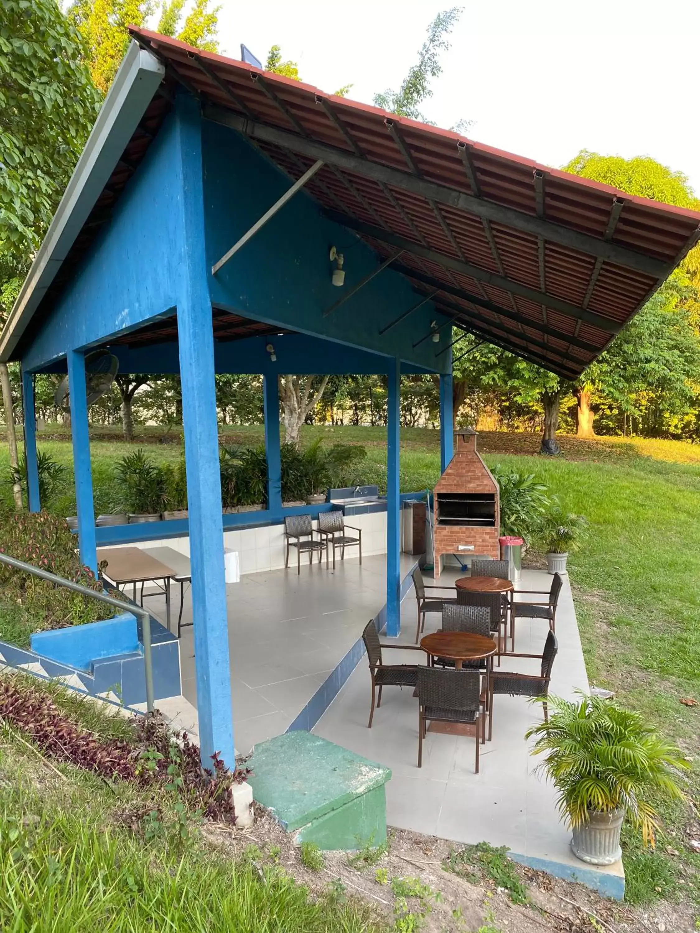 Patio in Novotel Manaus