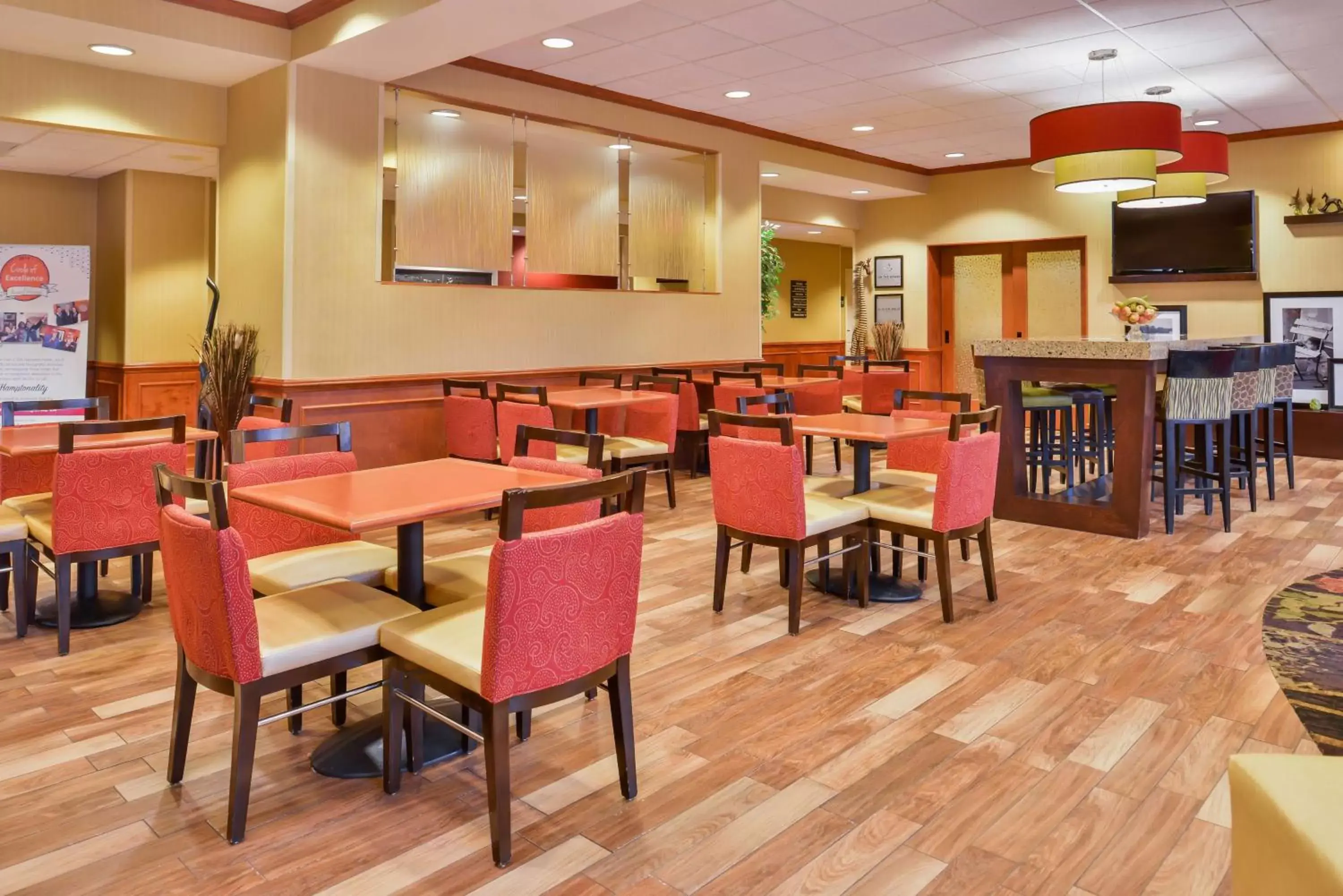 Lobby or reception, Restaurant/Places to Eat in Hampton Inn Emporia