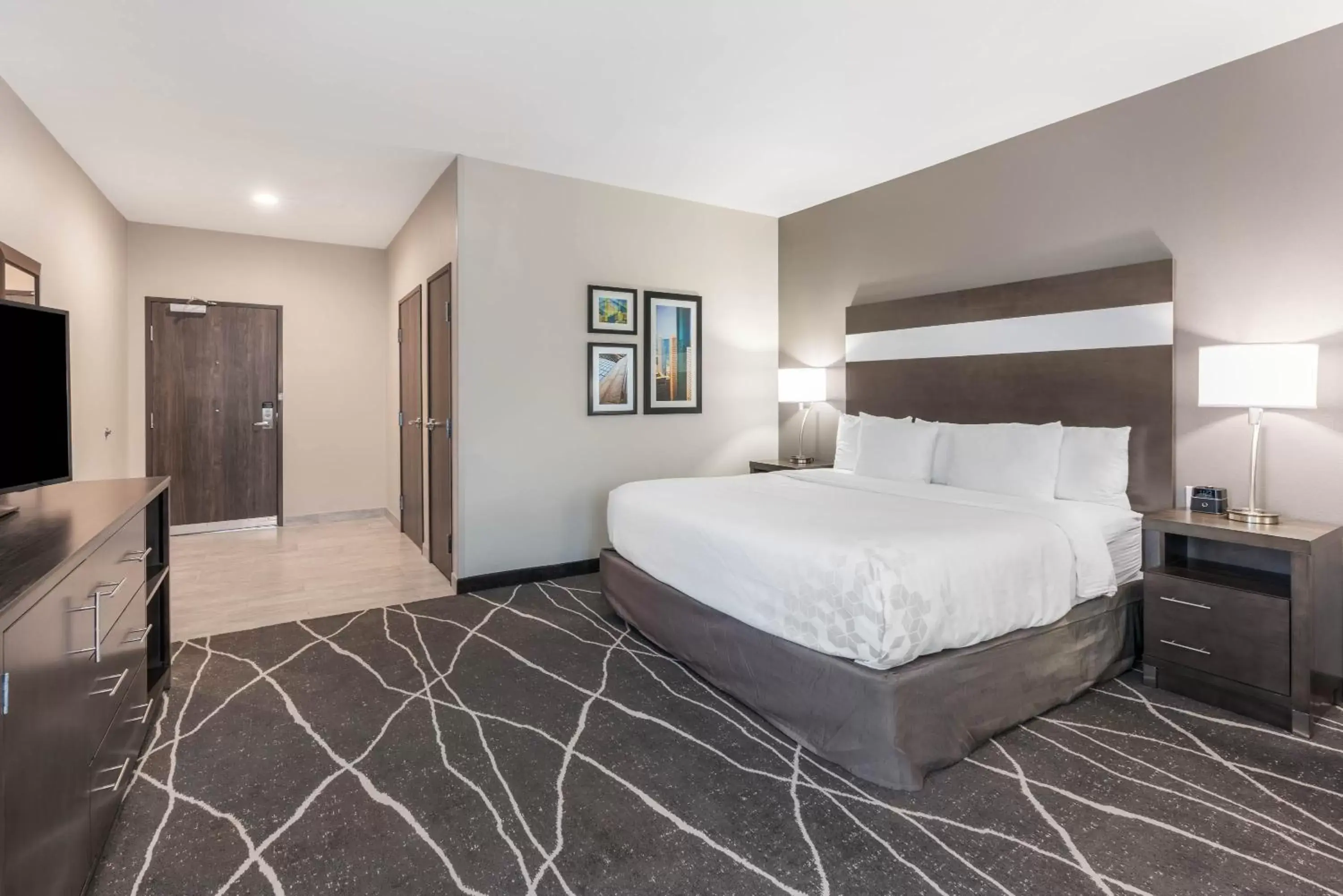 Bedroom, Bed in La Quinta Inn and Suites by Wyndham Houston Spring South