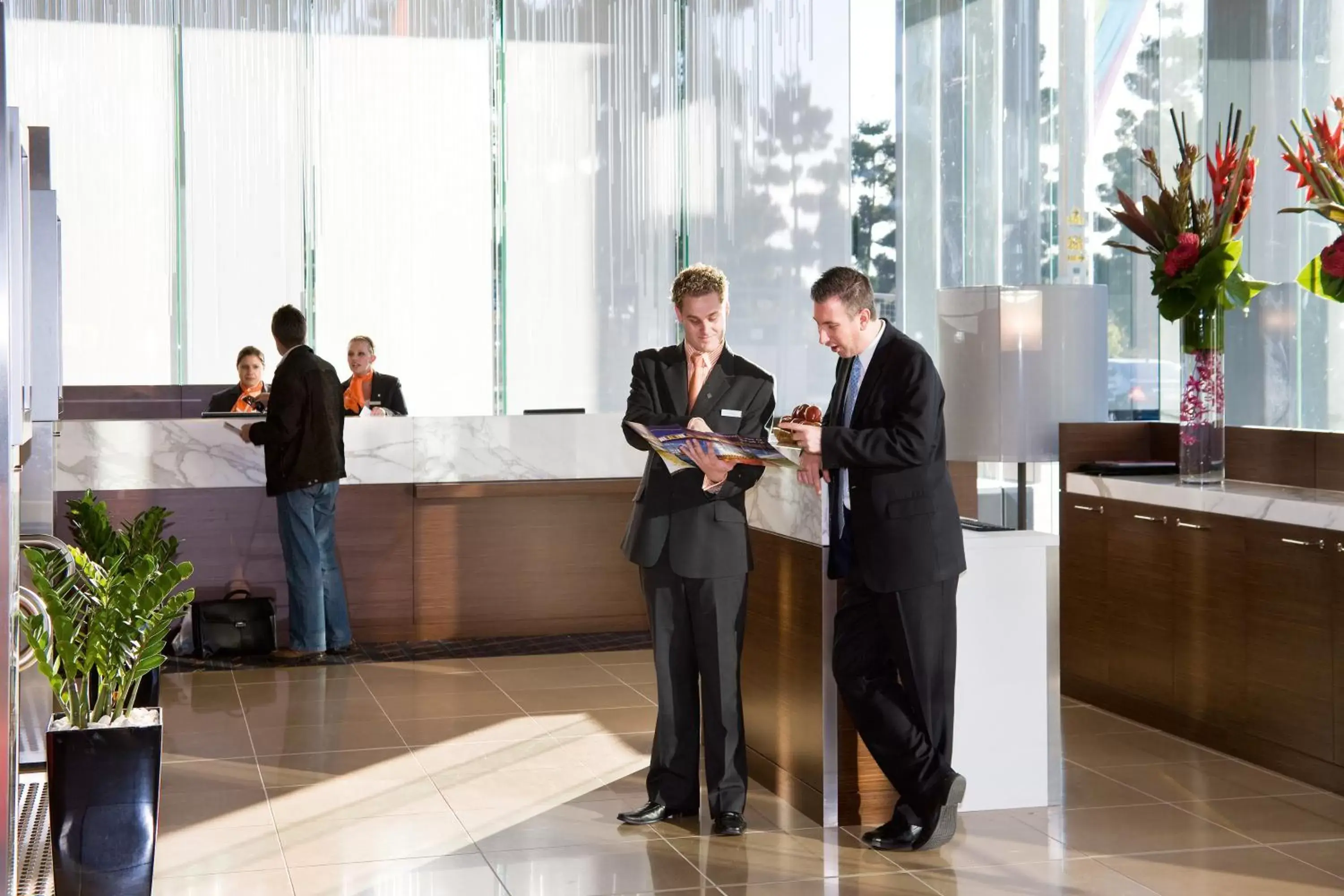 Lobby or reception in Pullman at Sydney Olympic Park Hotel