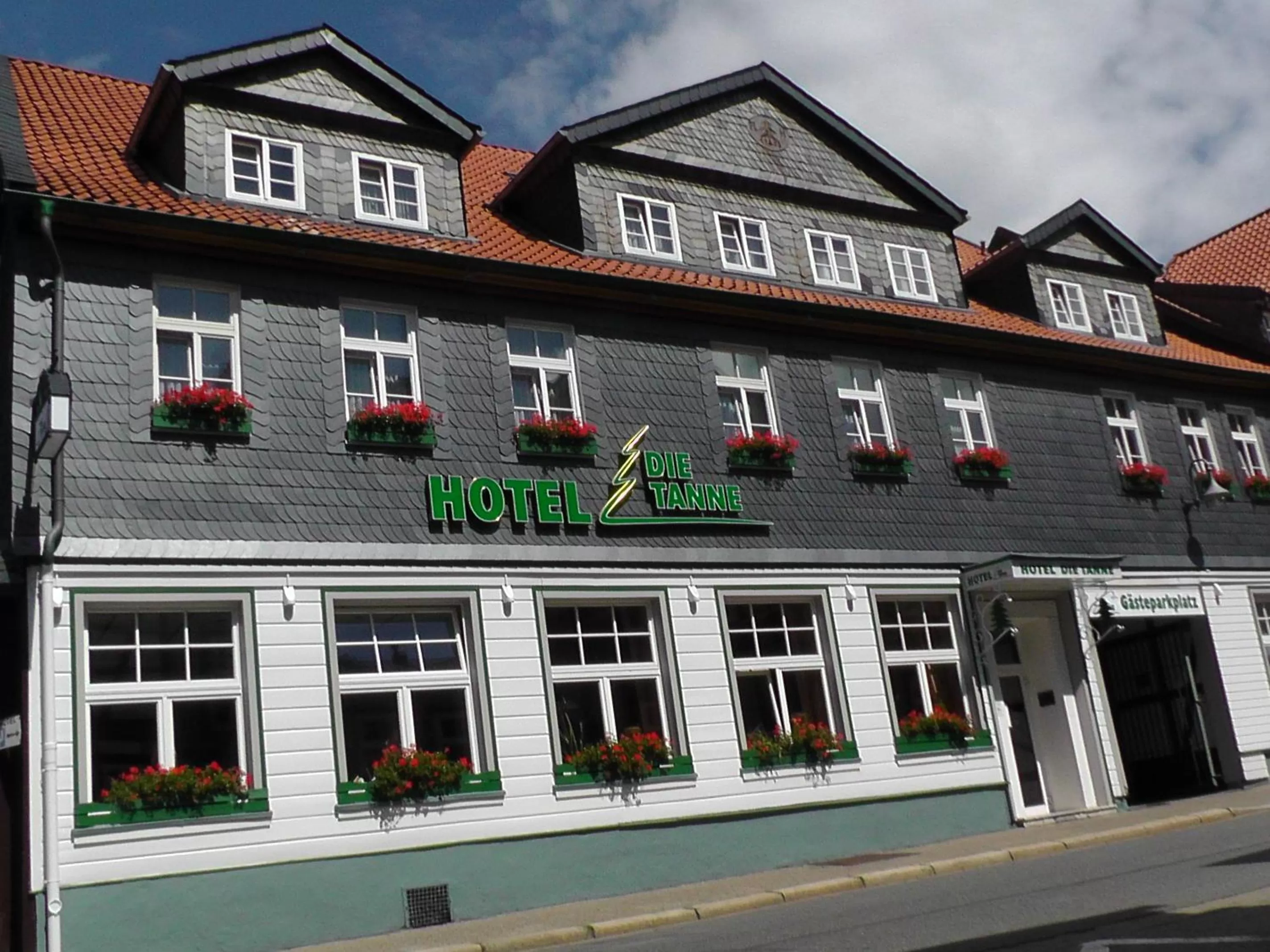 Property building in Hotel Die Tanne