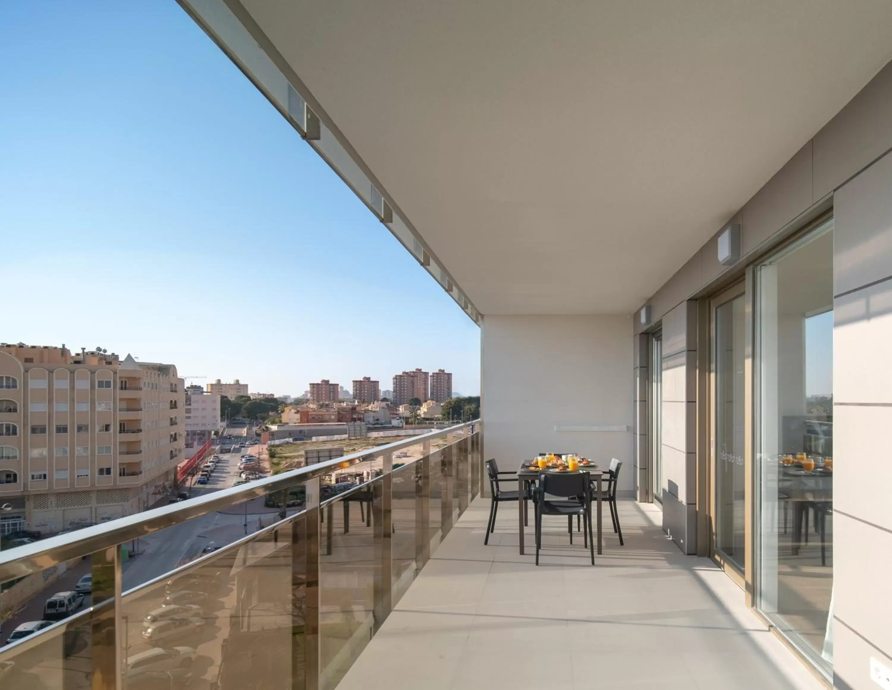 Balcony/Terrace in Ahoy Apartments