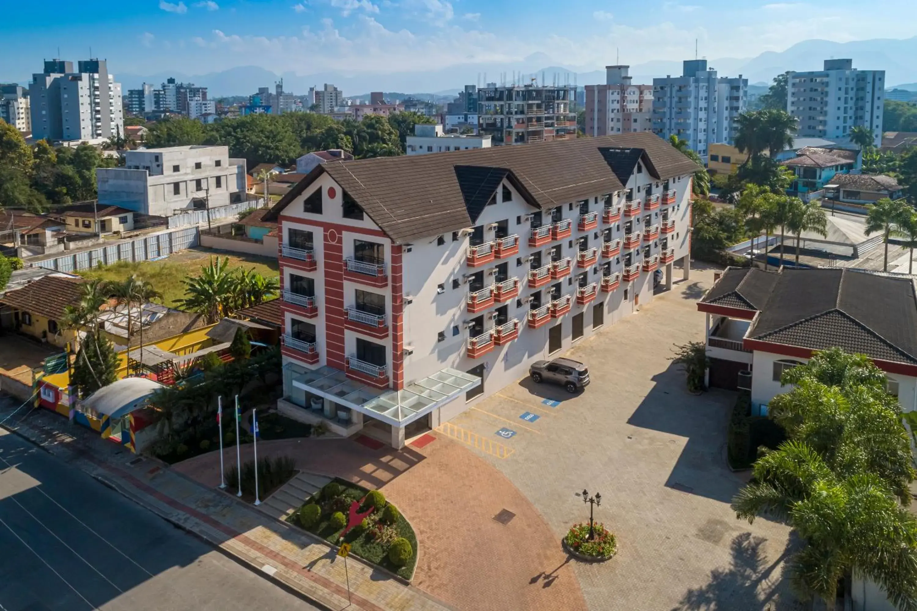 Bird's-eye View in Hotel Plaza Norte