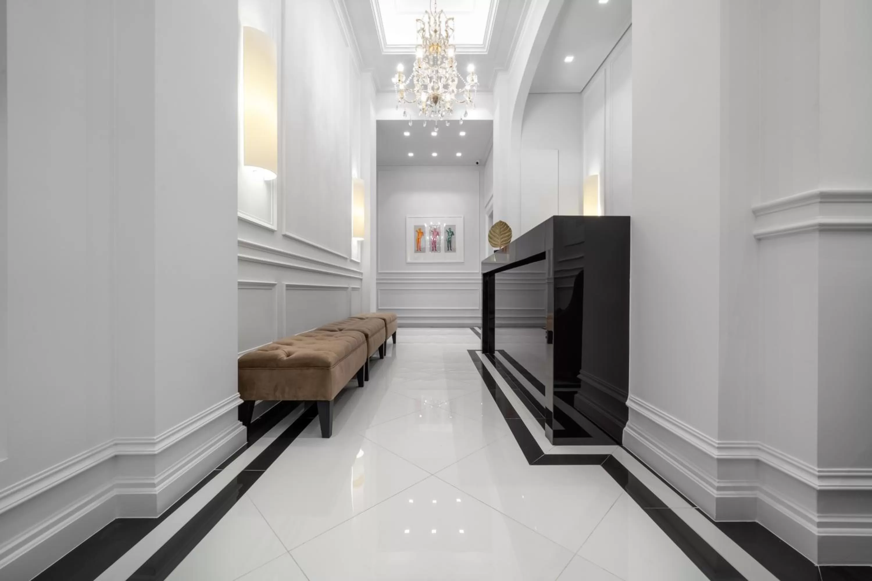 Lobby or reception in Praxitelous Luxury Suites