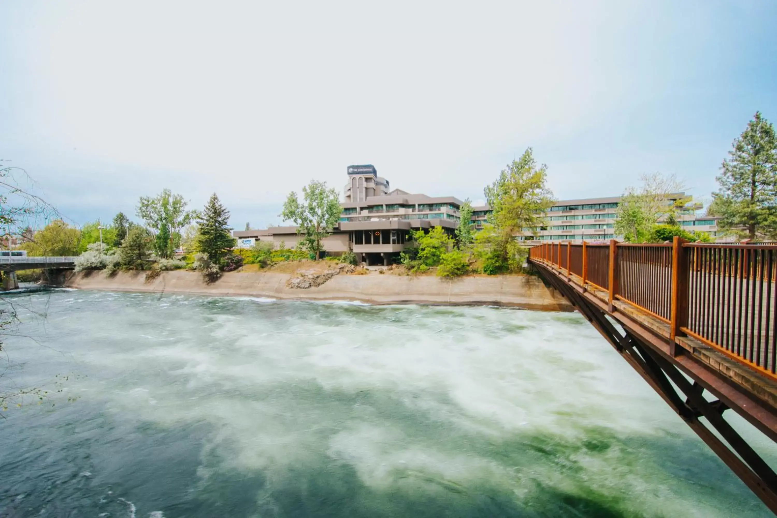 Property building in Centennial Hotel Spokane