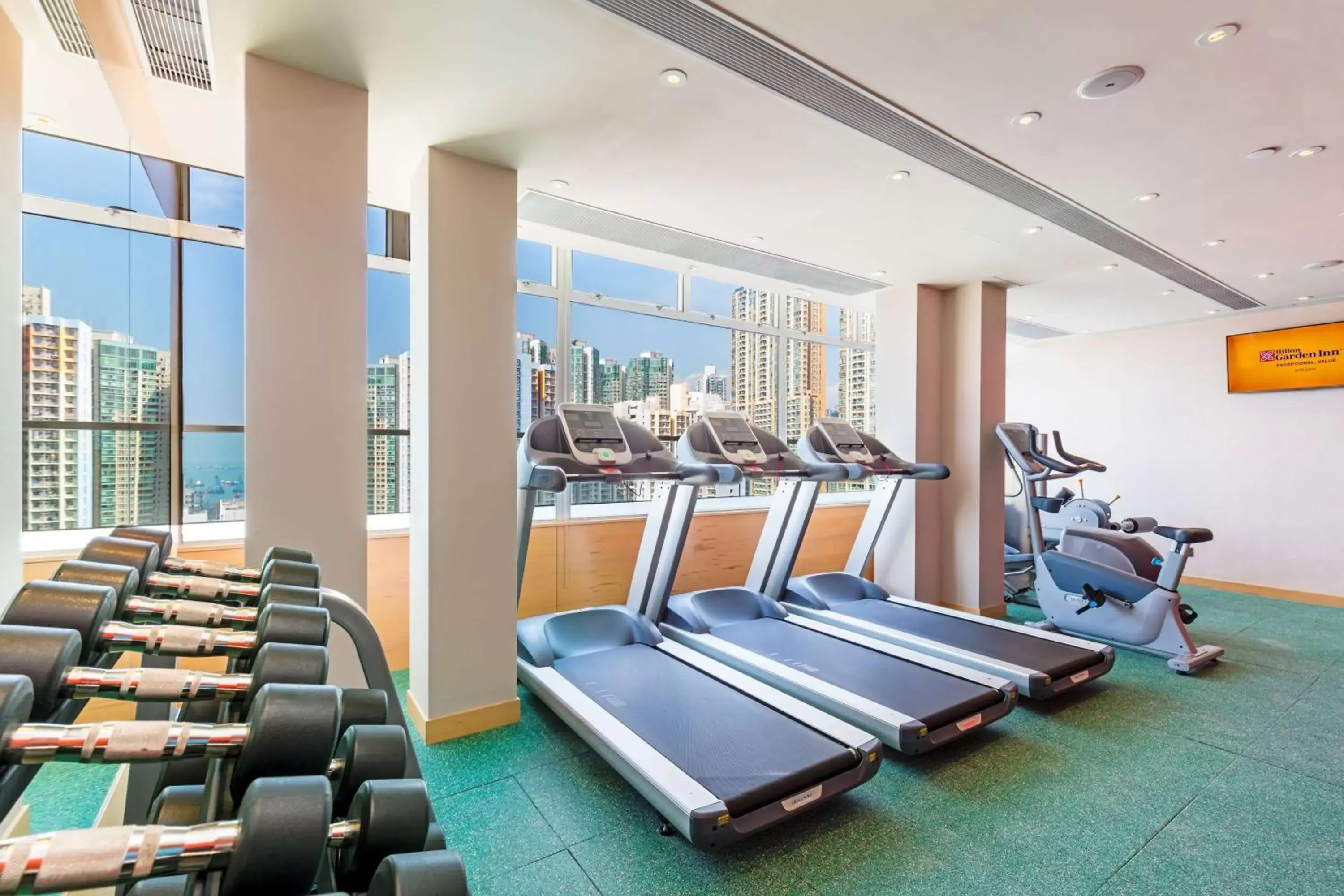 Fitness centre/facilities, Fitness Center/Facilities in Hilton Garden Inn Hong Kong Mongkok