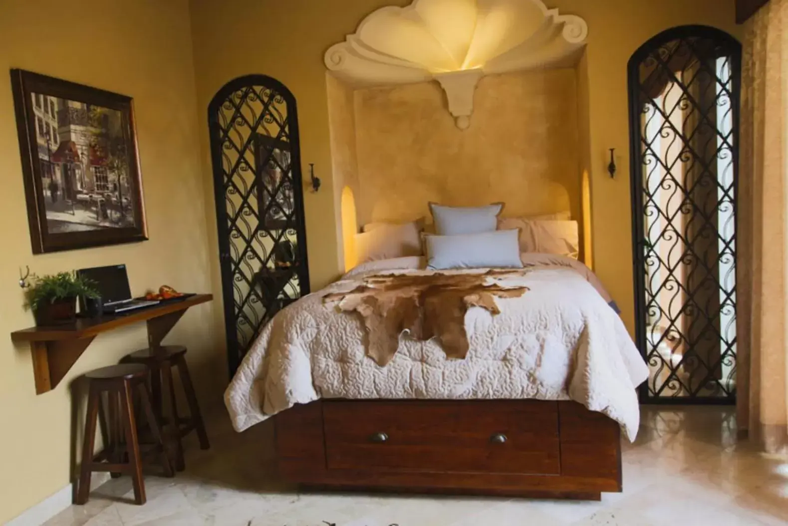 Bed in Casa Grande Luxury Boutique Hotel