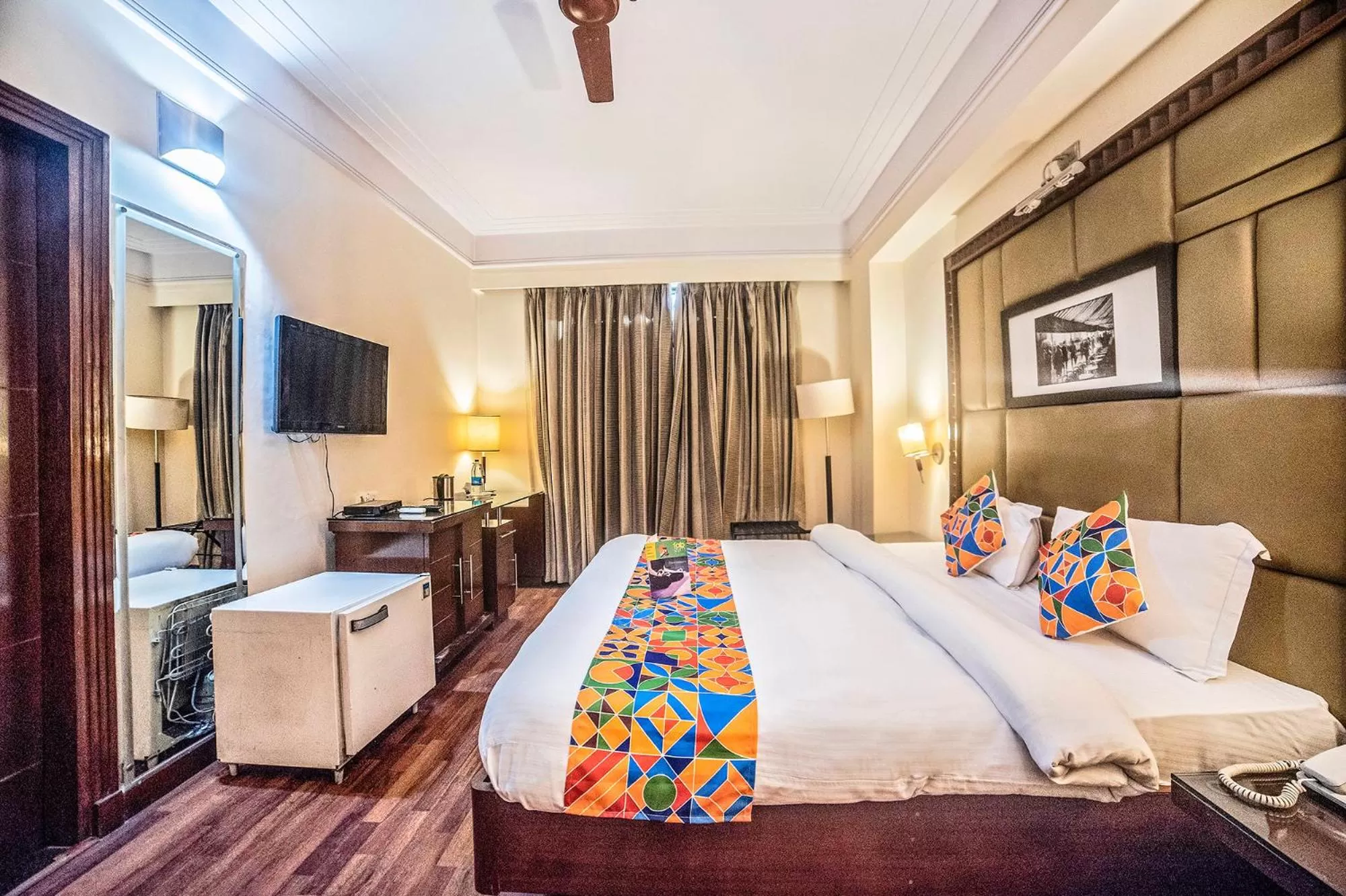 Photo of the whole room, Bed in FabHotel BMK Grand