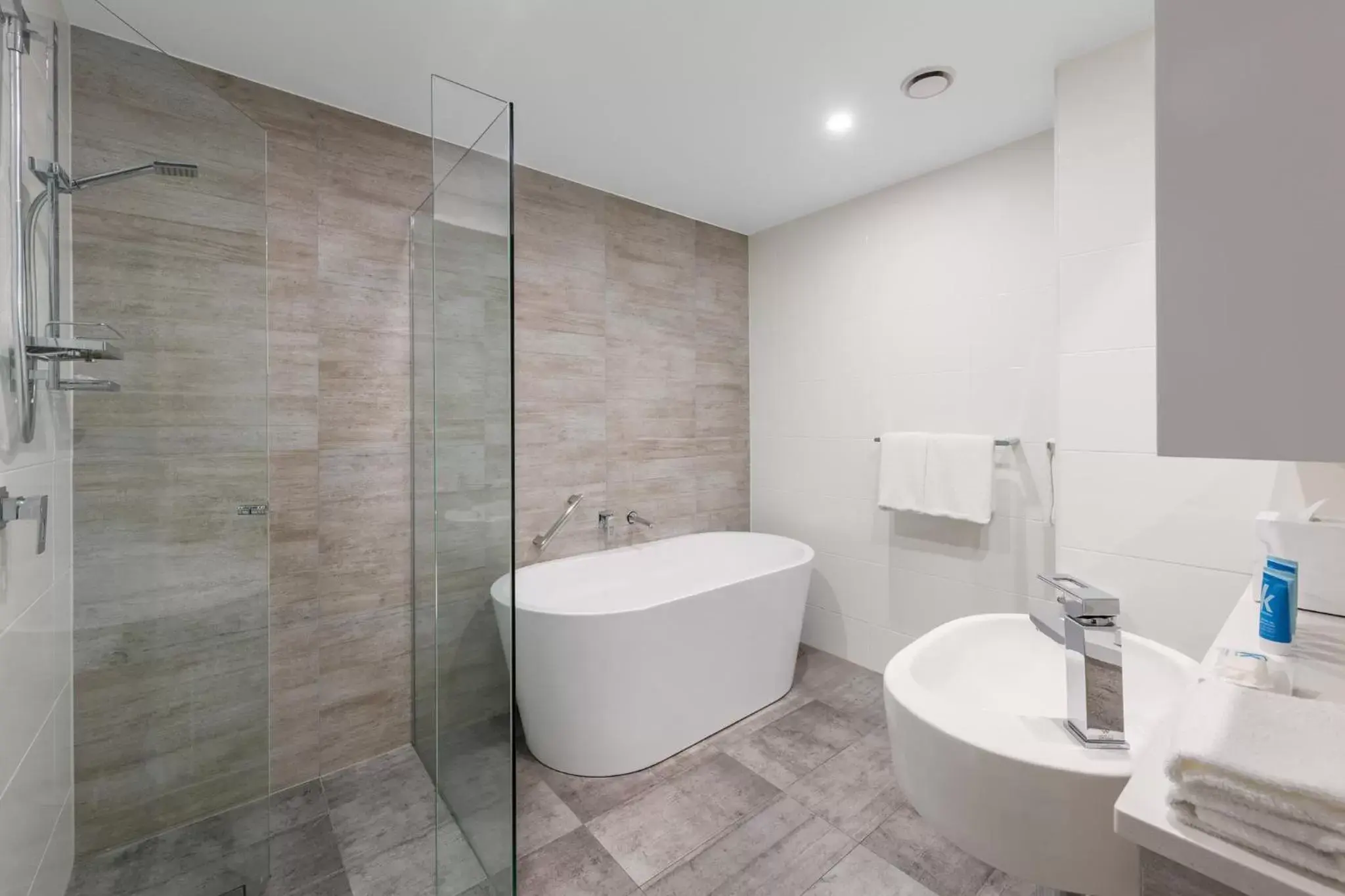 Bathroom in Meriton Suites Southport