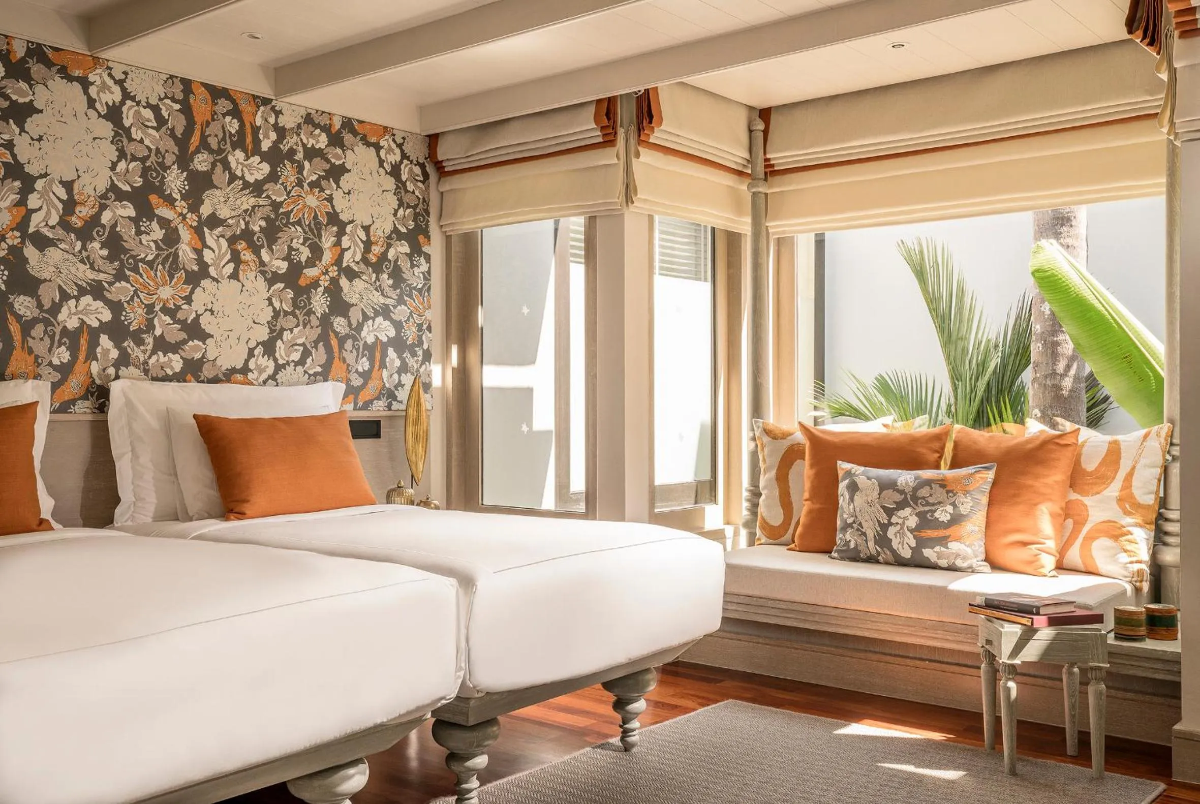 Bed in Anantara Mai Khao Phuket Villas