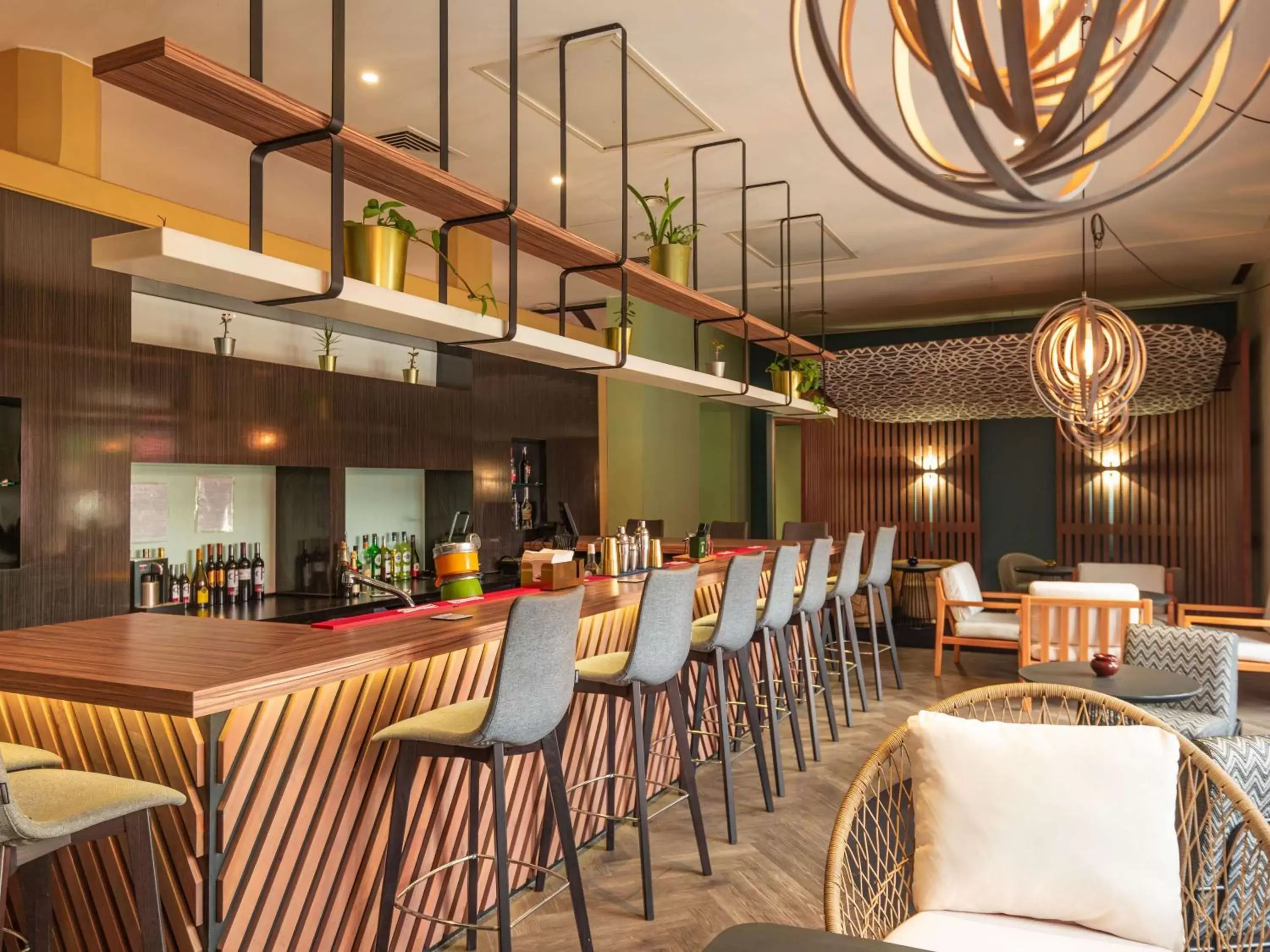 Lounge or bar, Restaurant/Places to Eat in Ibis Marrakech Centre Gare