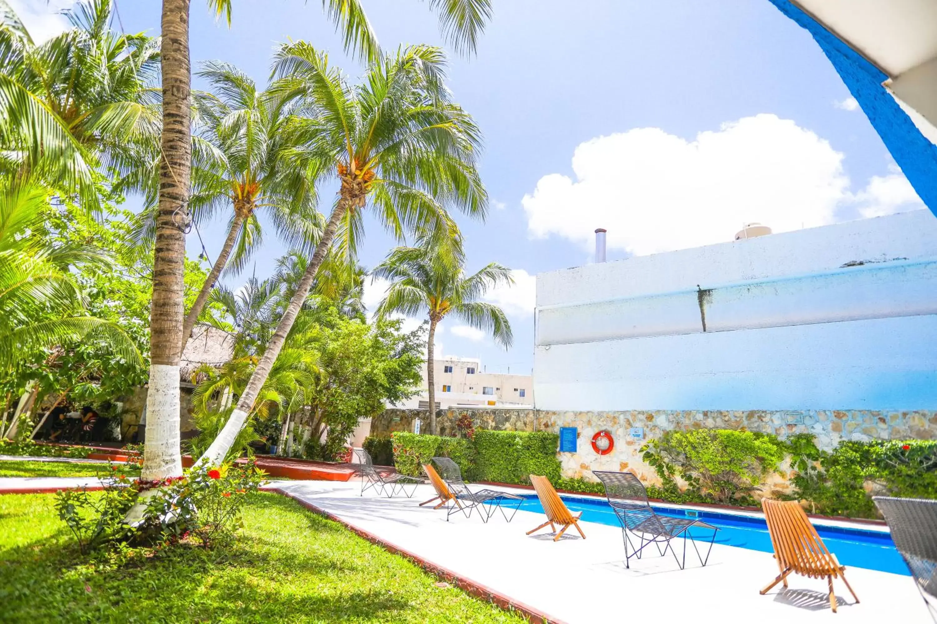 Garden view, Swimming Pool in Hotel Caribe Internacional Cancun