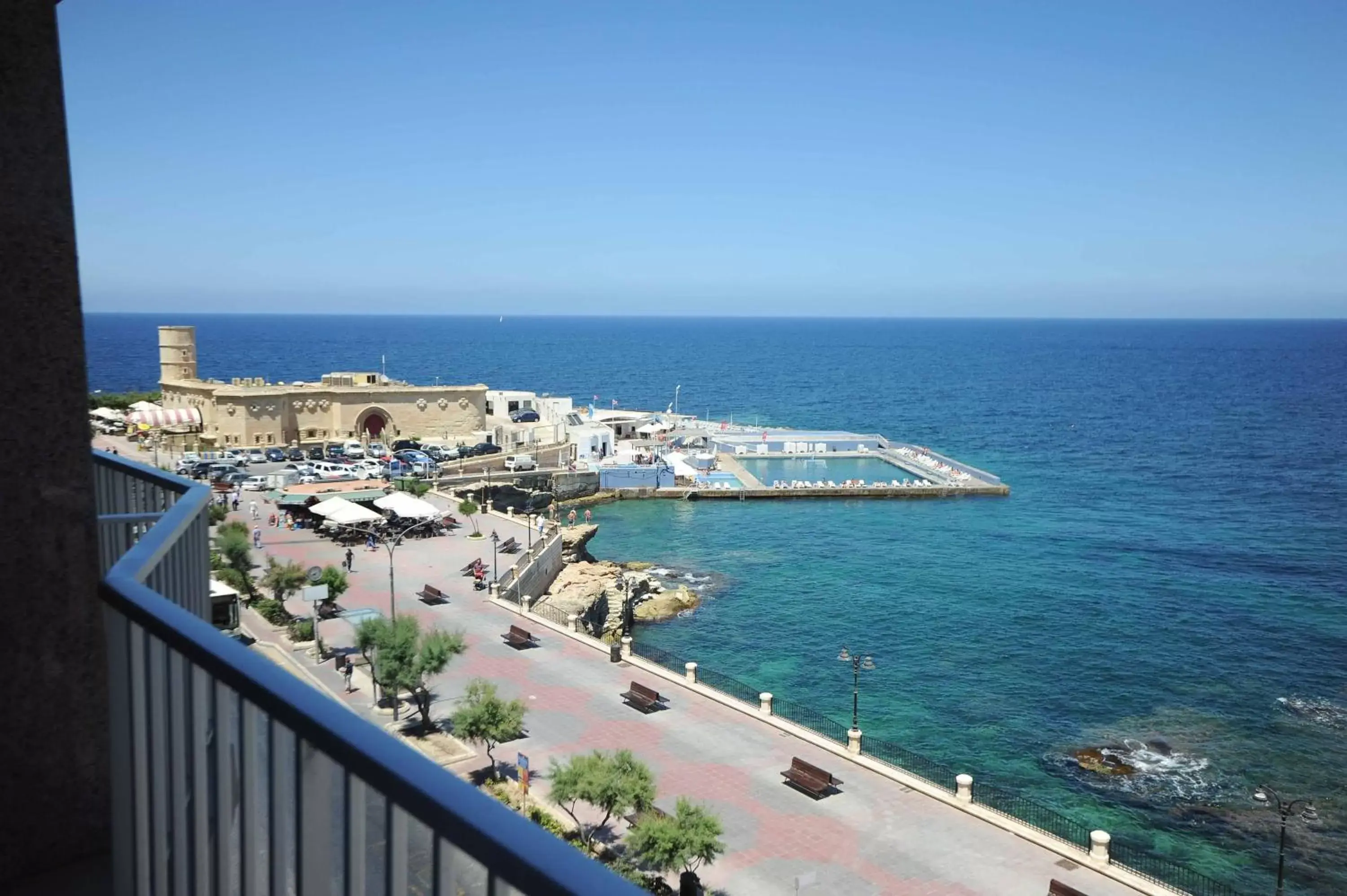 View (from property/room), Sea View in Sliema Chalet Hotel