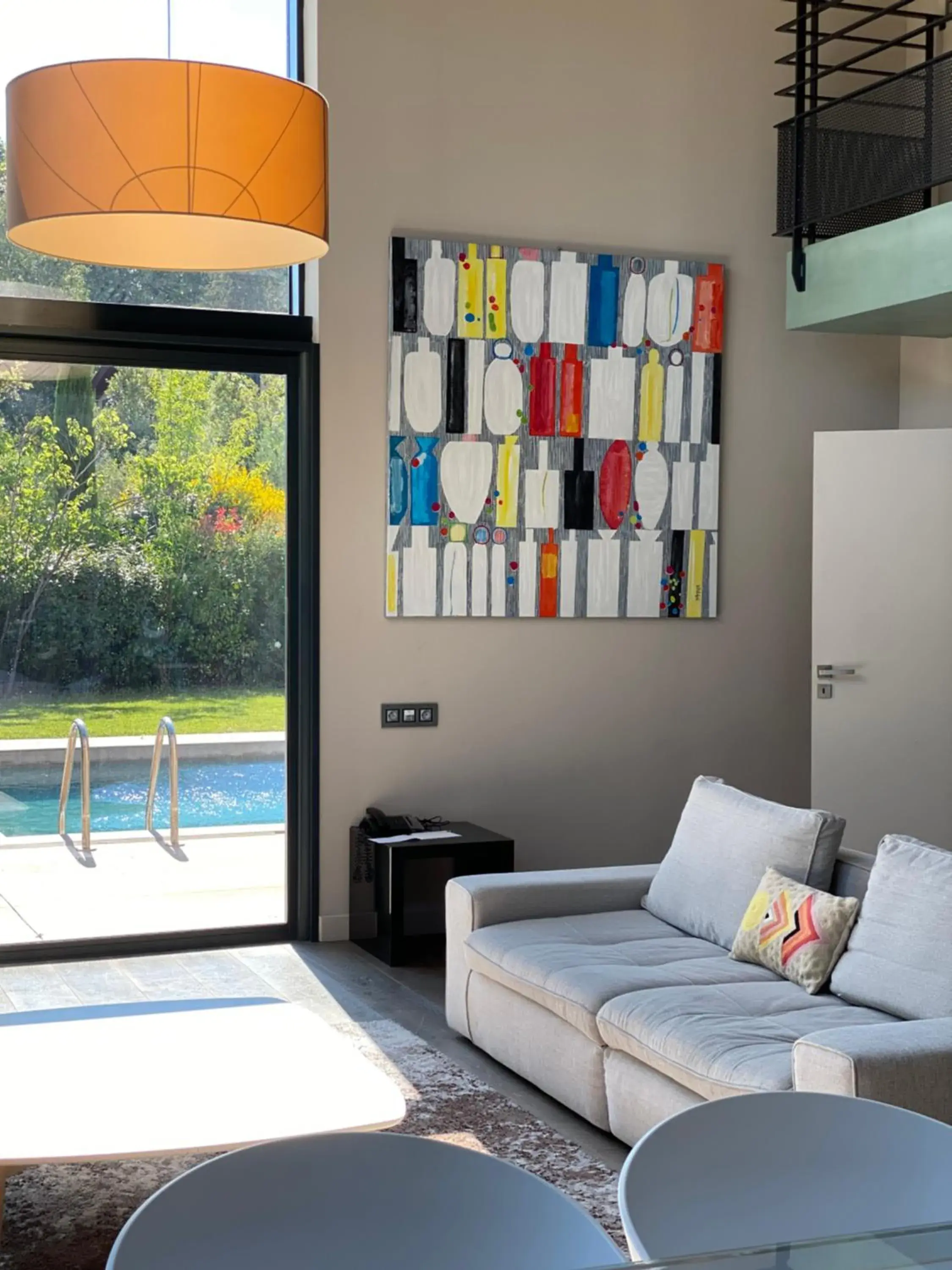 Living room, Seating Area in Les Lodges Sainte-Victoire Hotel & Spa