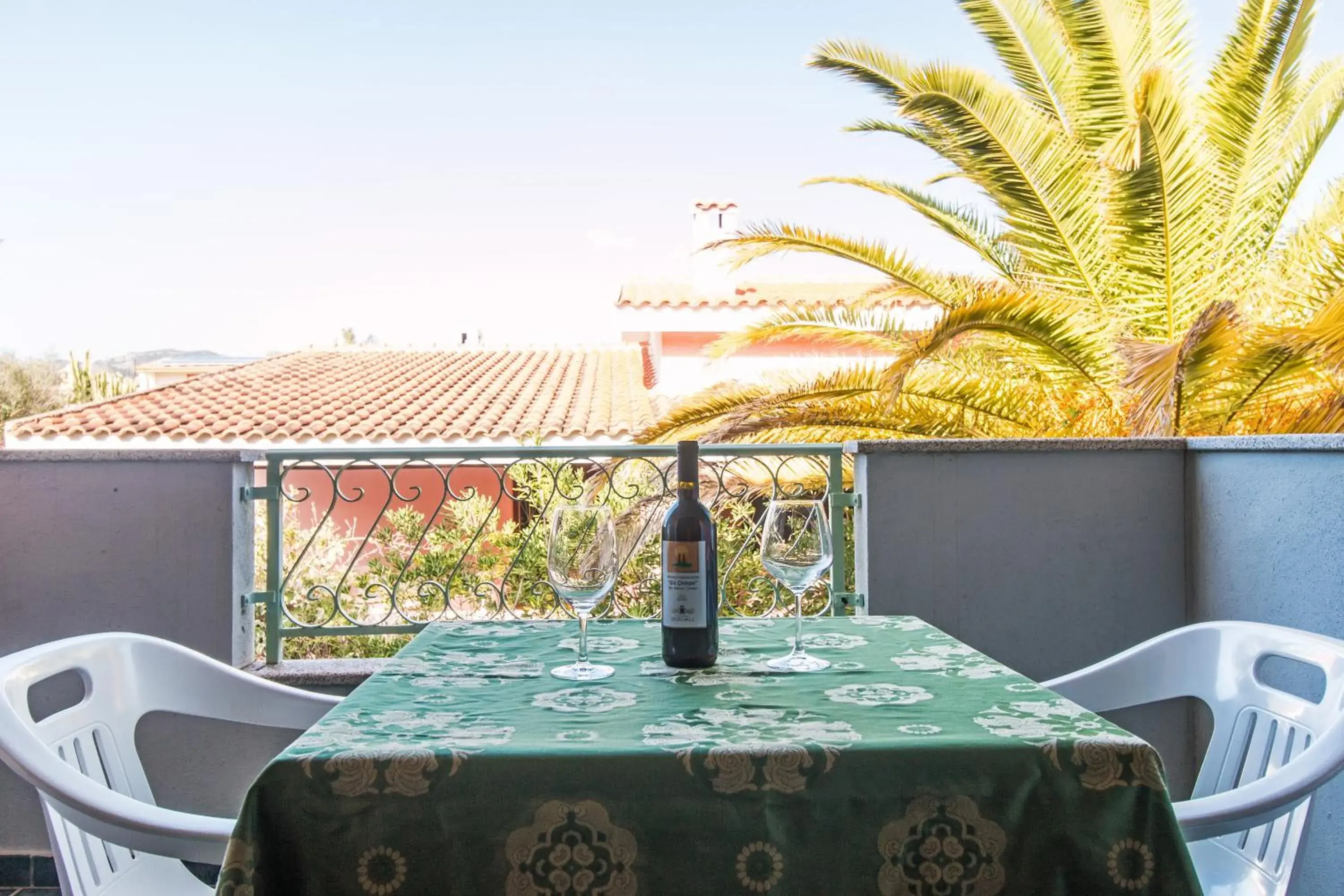 Balcony/Terrace in Residenza Gli Ontani