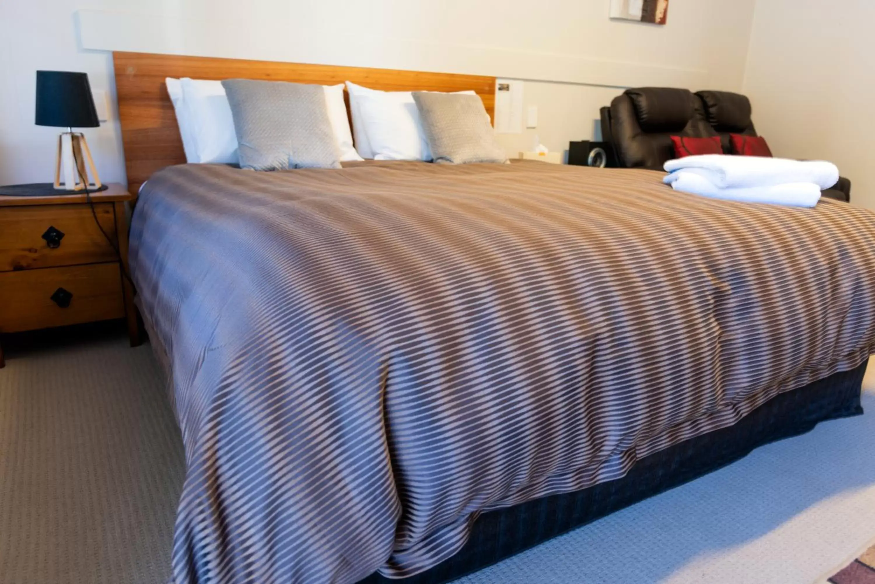 Bed in Black Forest Motel Bed in Black Forest Motel